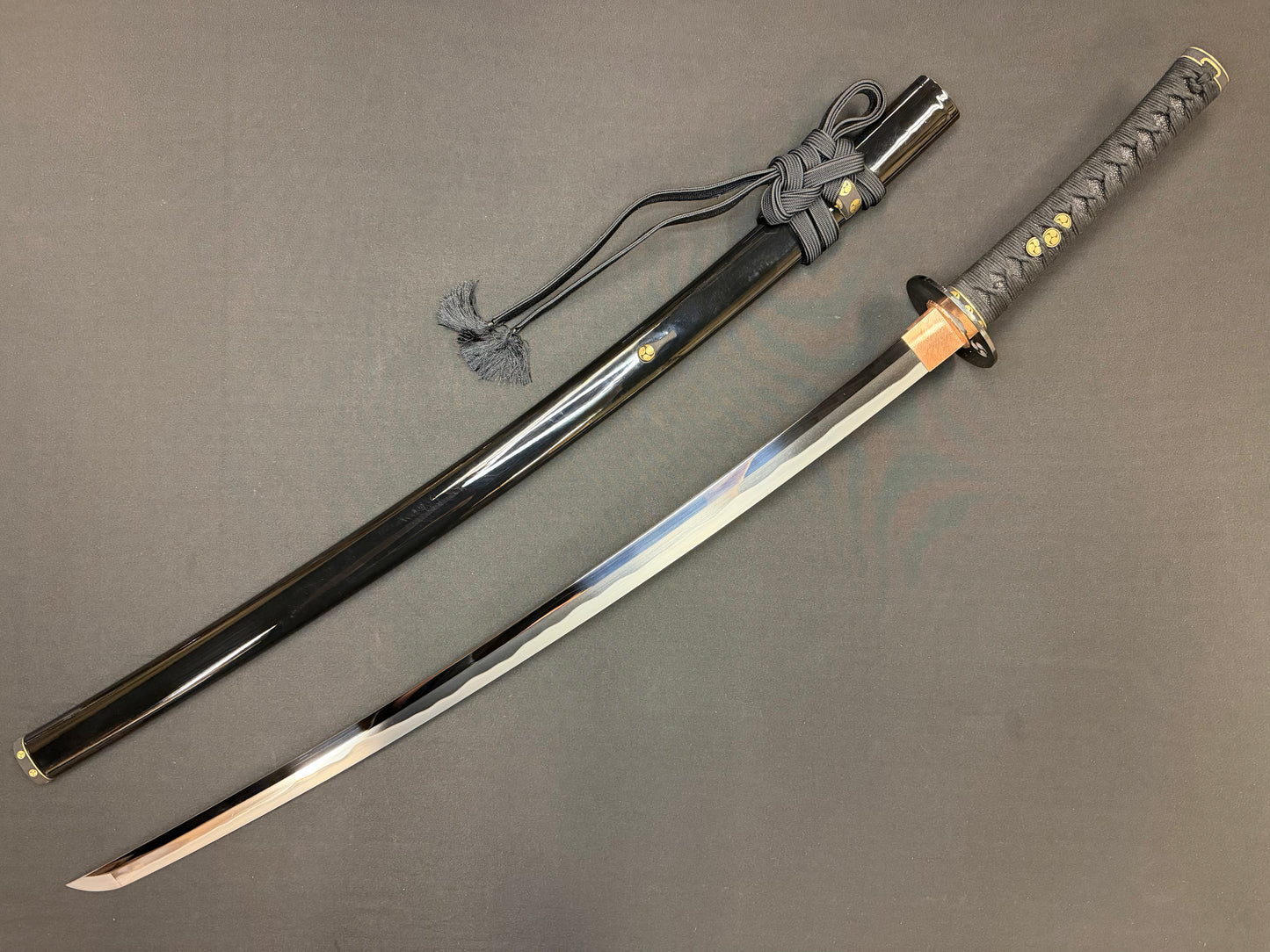 Phoenix Armory Masterwork Series Katana - Dark Bushi Orishigane