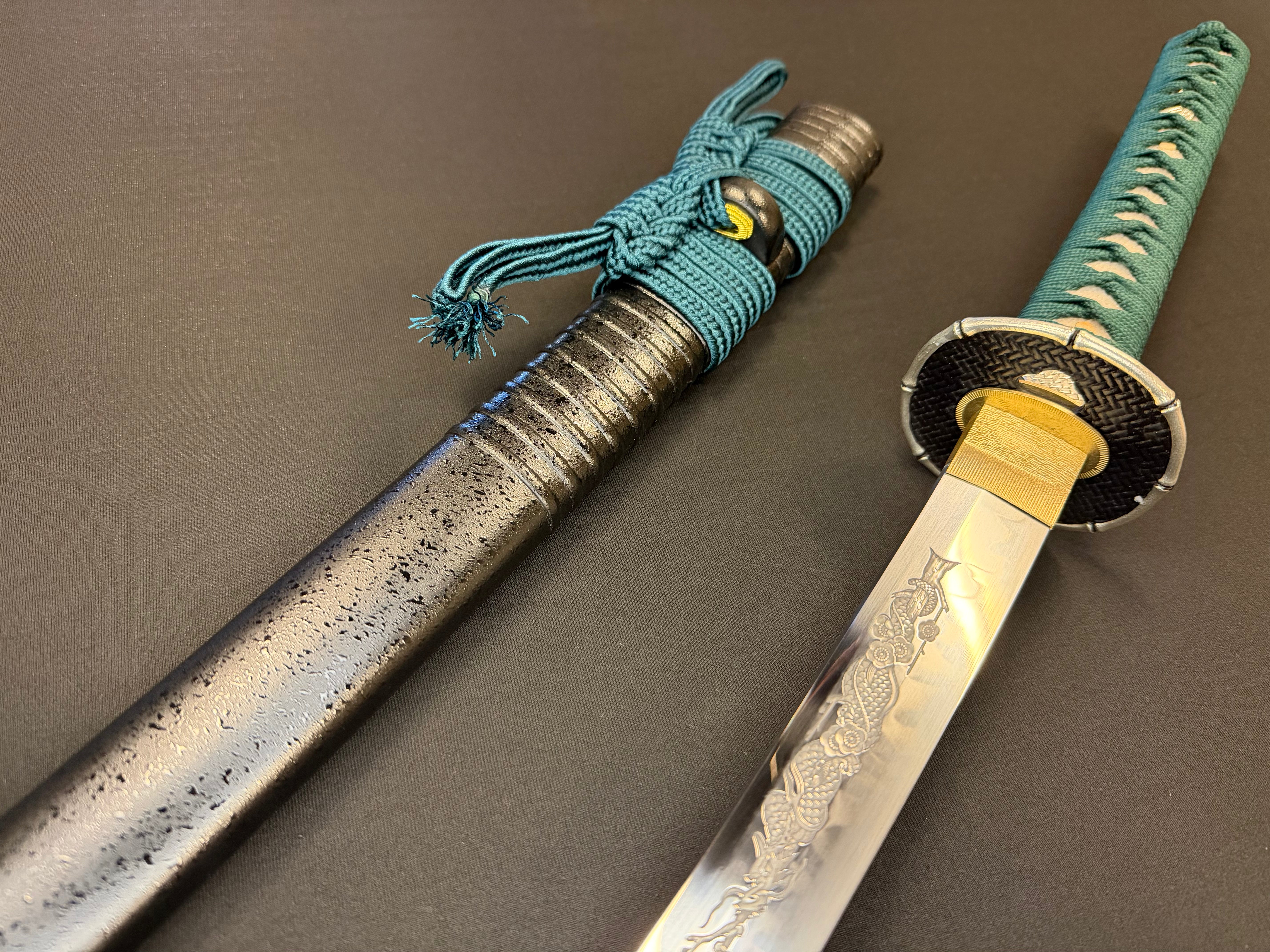 Legacy Blades Katana  - Bamboo Striker Horimono 1095