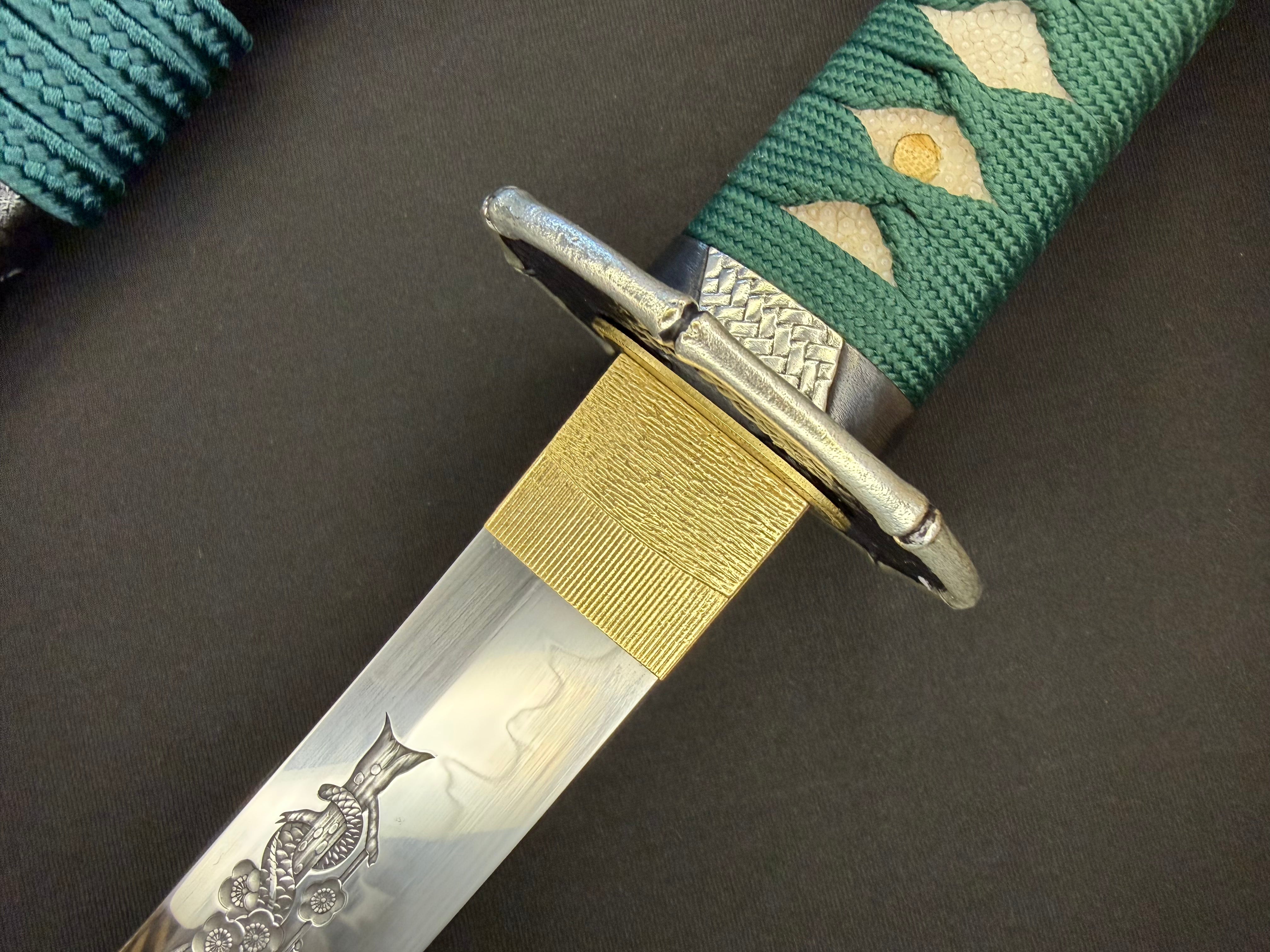 Legacy Blades Katana  - Bamboo Striker Horimono 1095