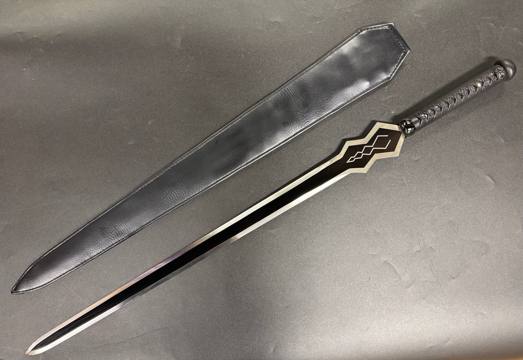 Ryansword Sword Art Online SAO Yuuki Obsidian Slasher Sword 1095