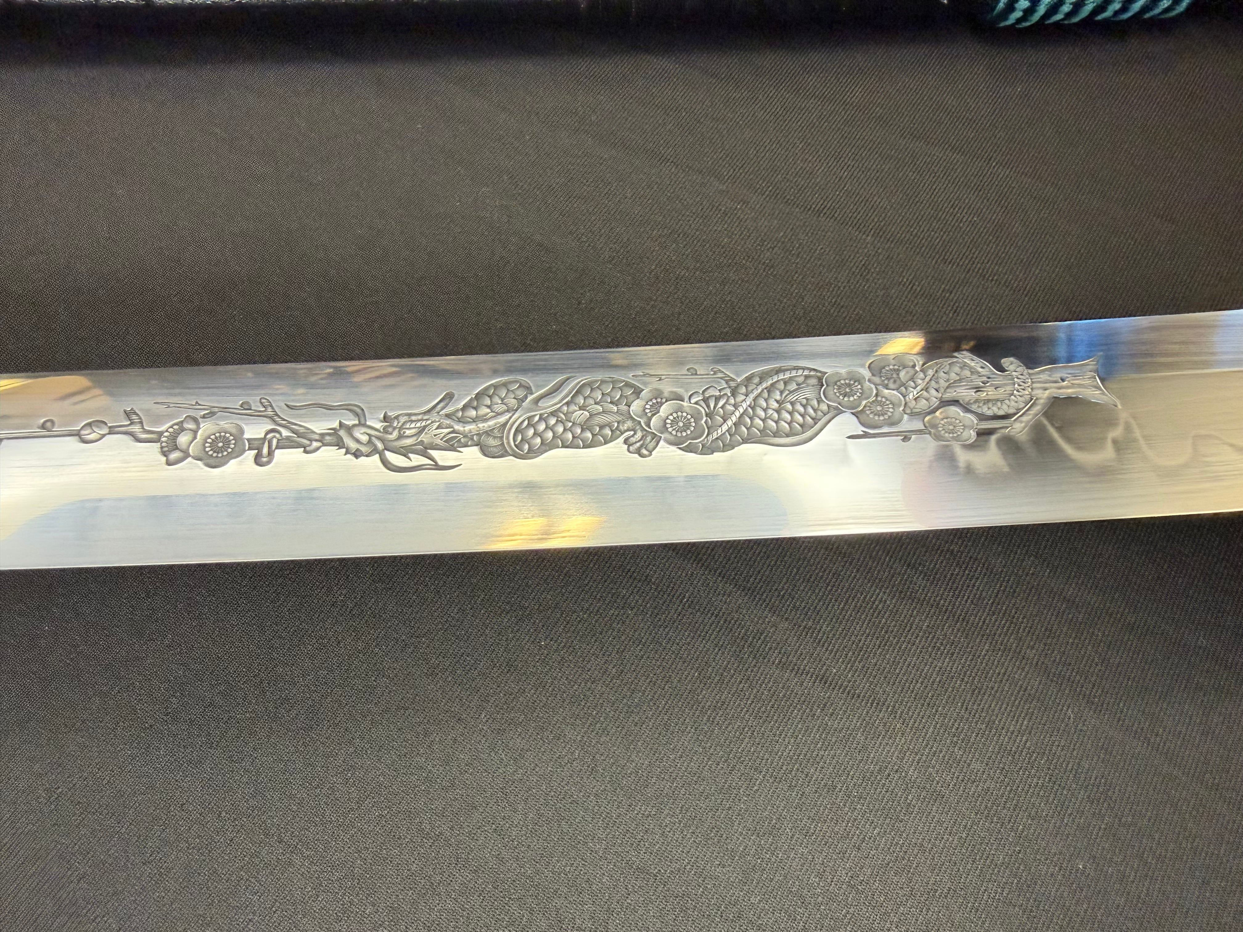 Legacy Blades Katana  - Bamboo Striker Horimono 1095