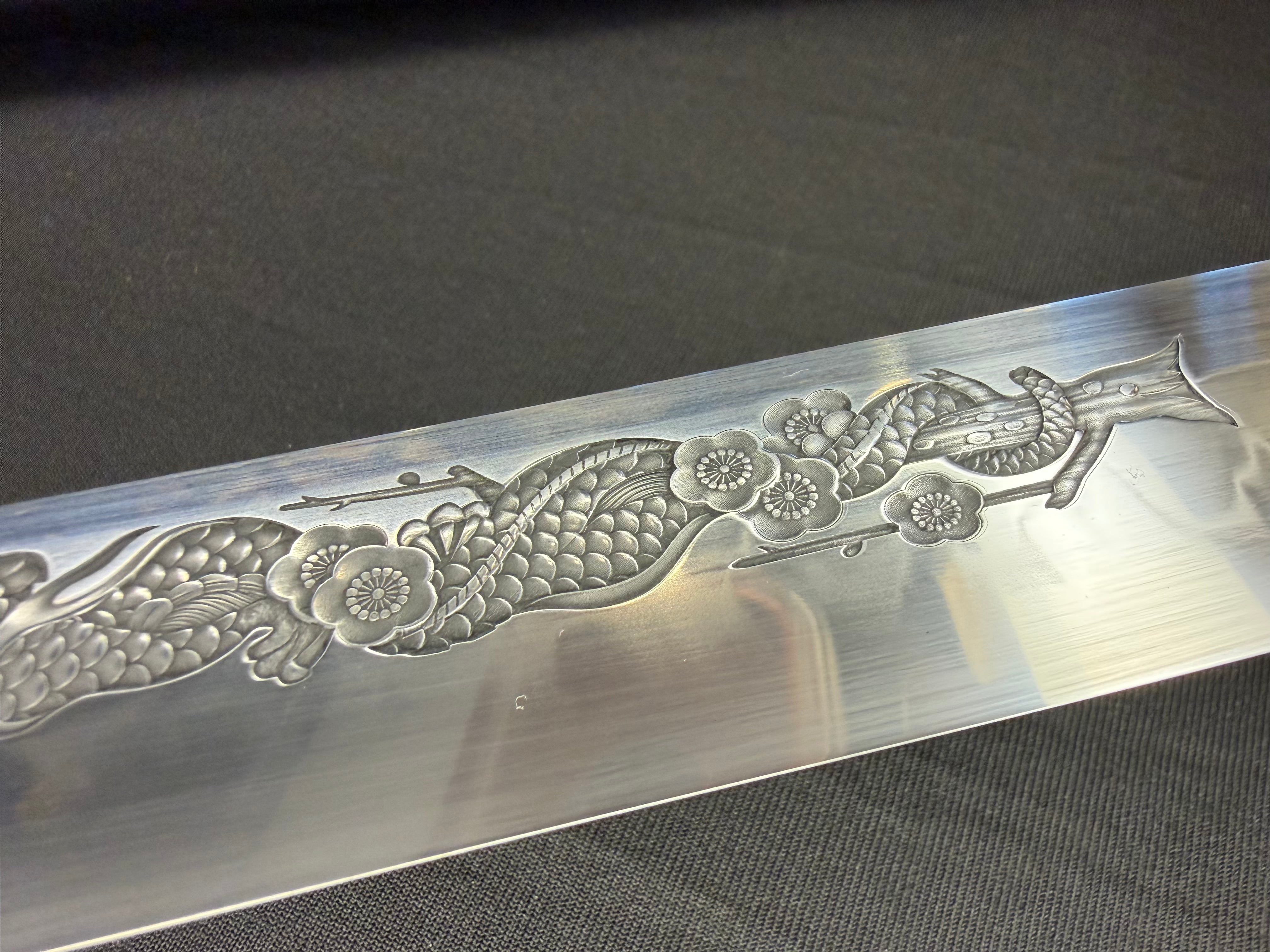 Legacy Blades Katana  - Bamboo Striker Horimono 1095