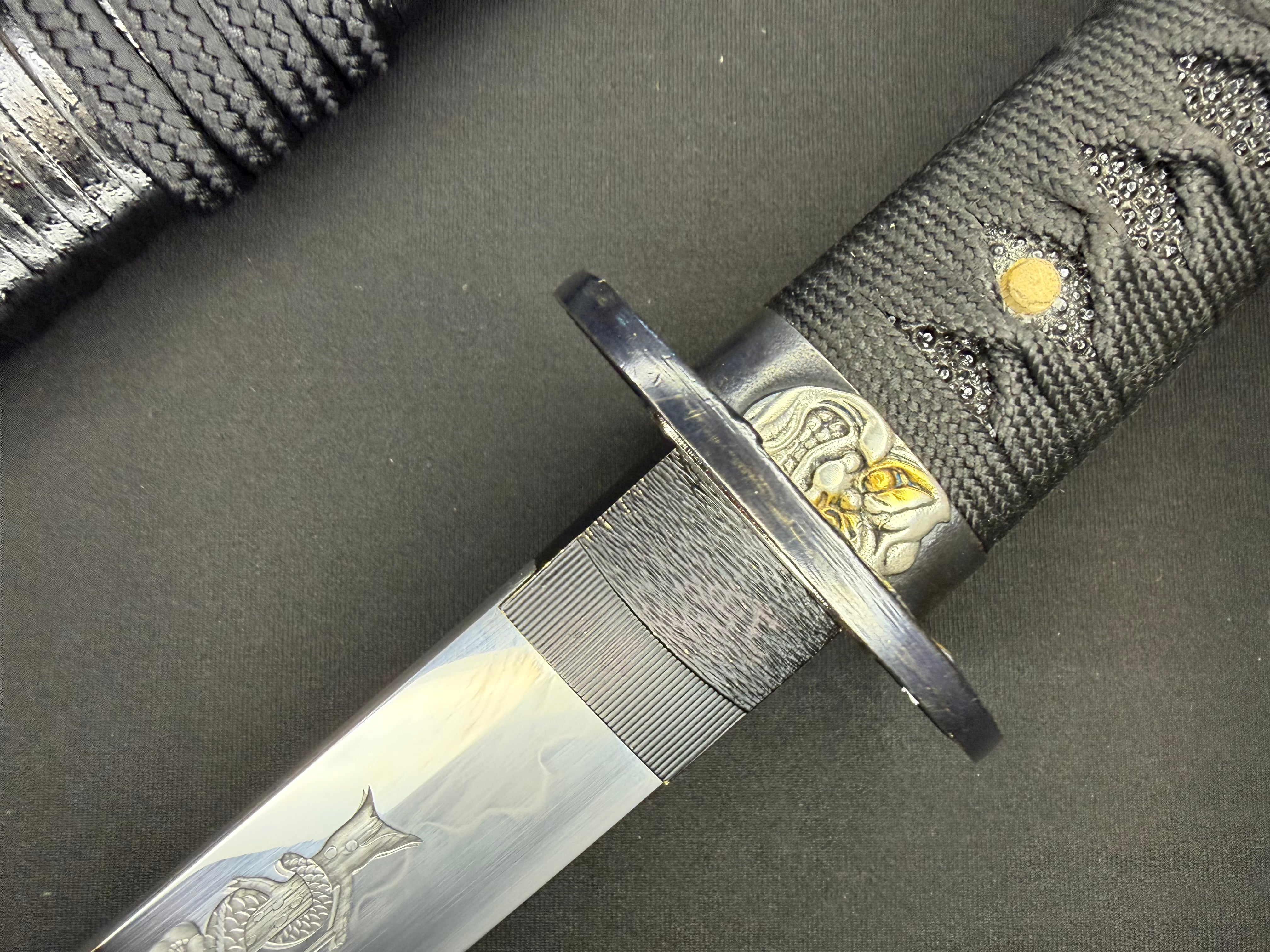 Legacy Blades Katana  - Demon Striker Horimono 1095