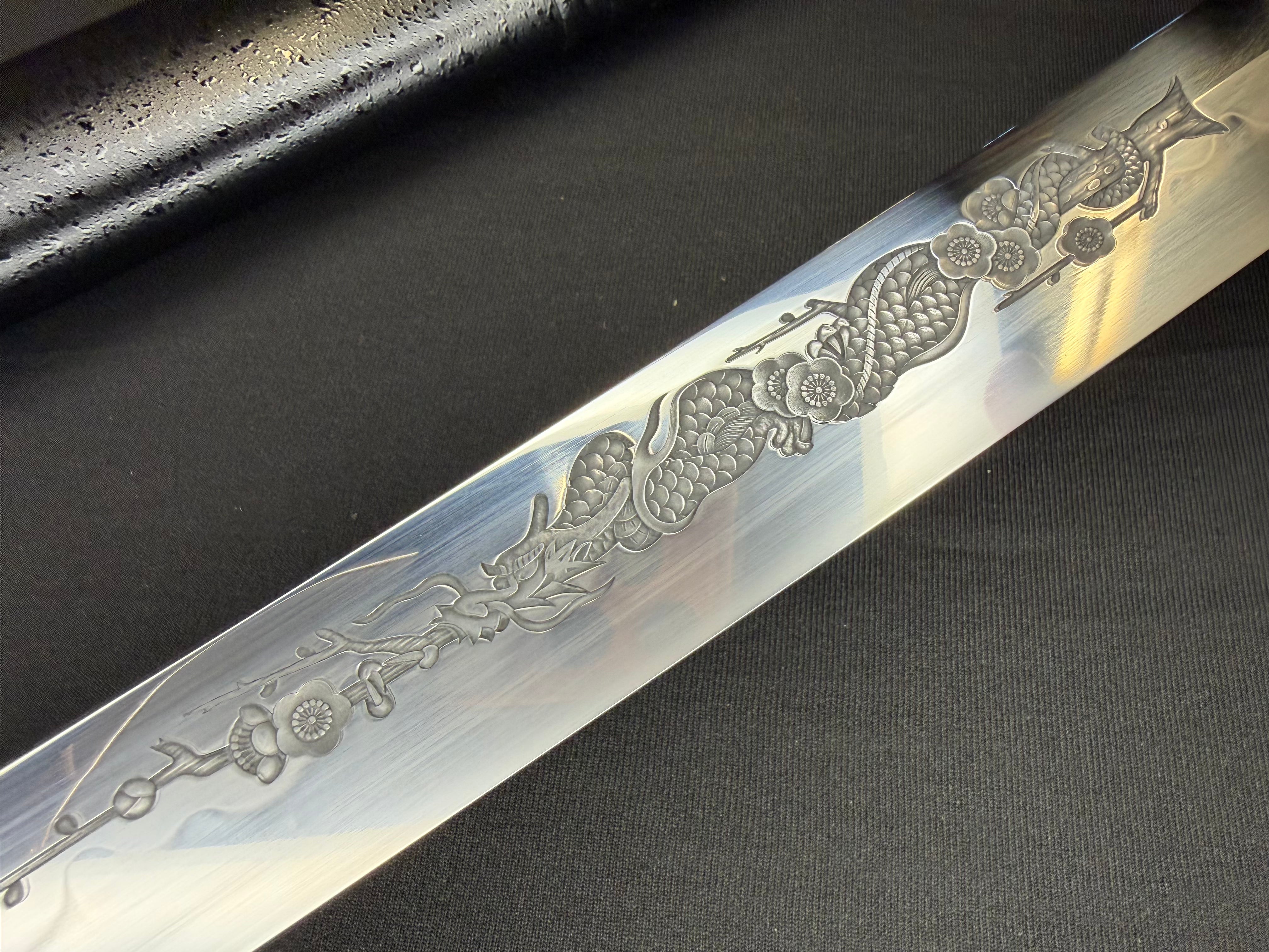 Legacy Blades Katana  - Demon Striker Horimono 1095