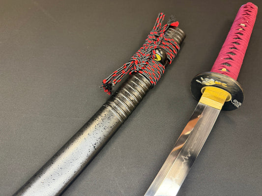 Legacy Steel Crimson Tiger Reaper Katana  - 1095 Clay Tempered Okissaki