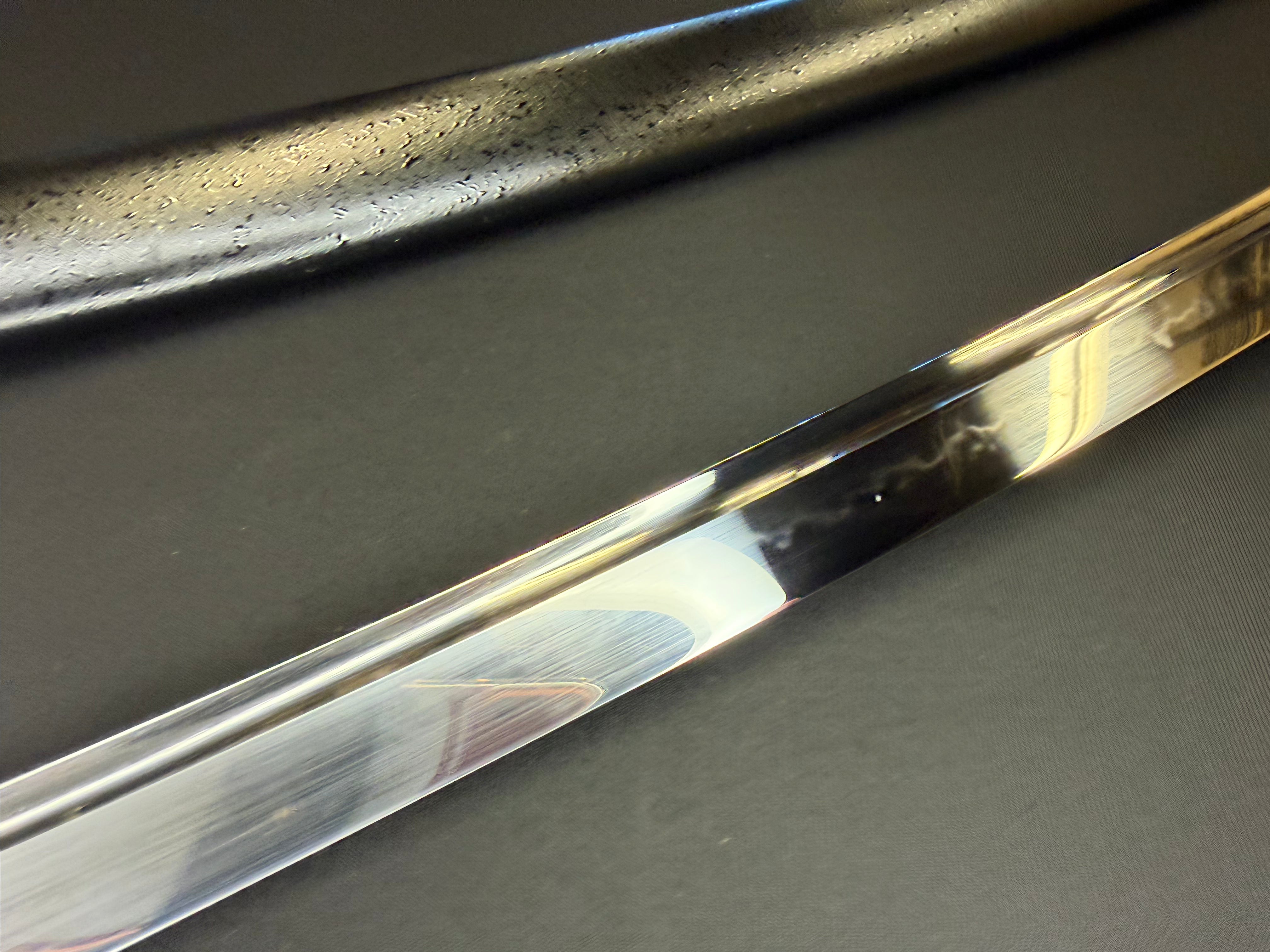 Legacy Steel Crimson Tiger Reaper Katana  - 1095 Clay Tempered Okissaki