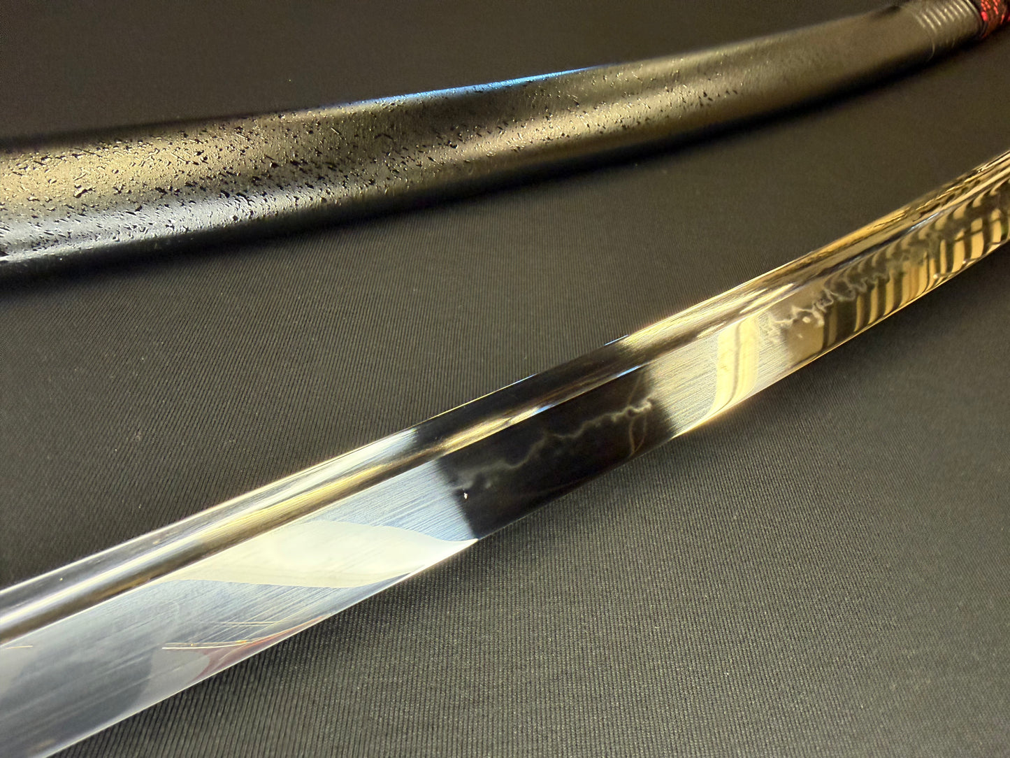 Legacy Steel Crimson Tiger Reaper Katana  - 1095 Clay Tempered Okissaki