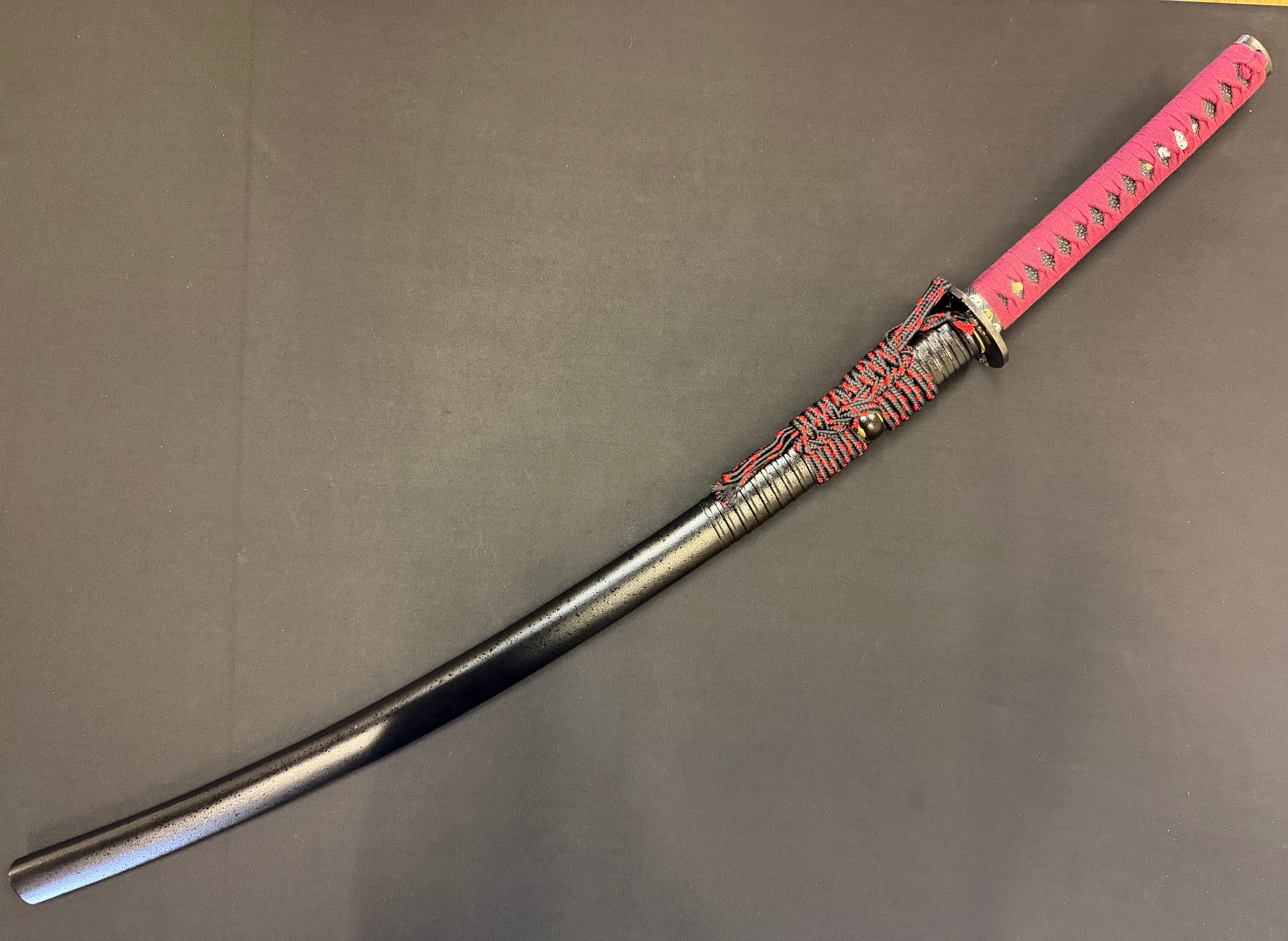 Legacy Steel Crimson Tiger Reaper Katana  - 1095 Clay Tempered Okissaki