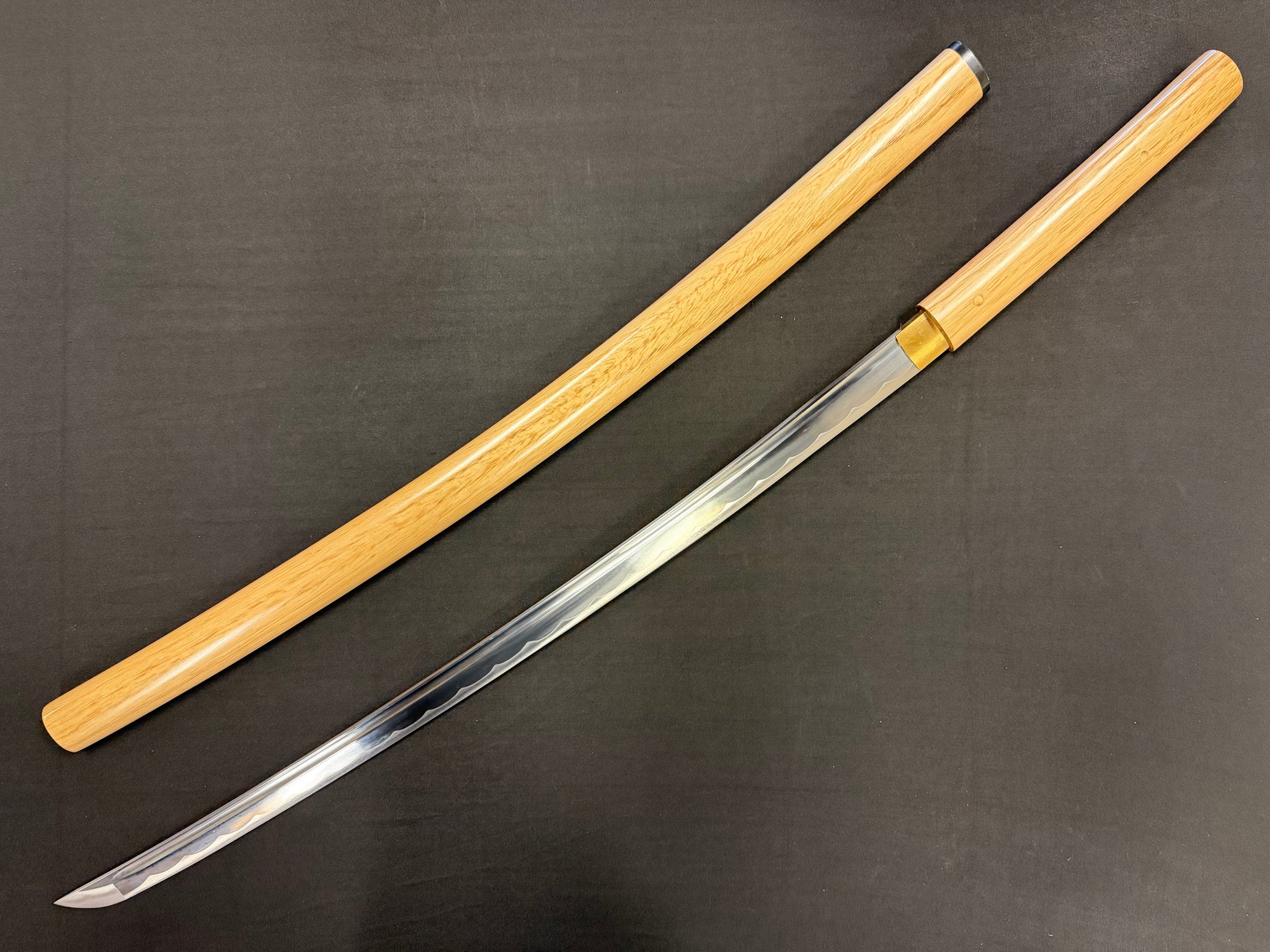 Dragonspring Forge Katana - Shirasaya - 1060 Carbon Steel