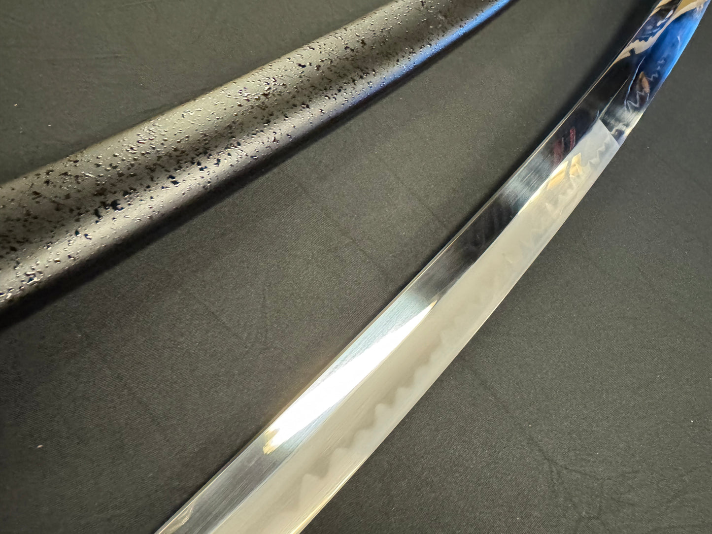 Legacy Blades Katana - Osoraku Viper 40mm 1095 Carbon Steel Clay Tempered