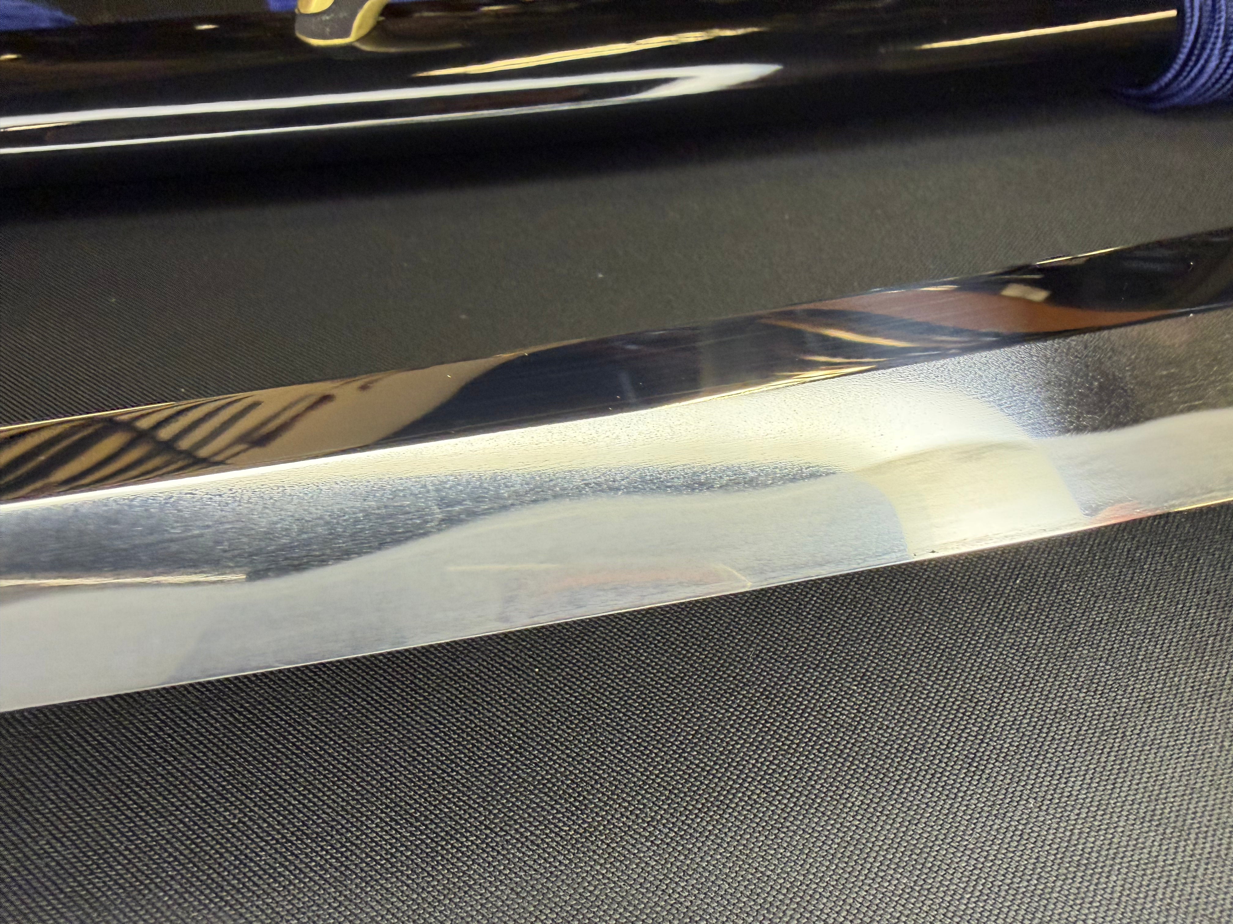 Phoenix Armory Masterwork Series Katana - Blue Bushi Orishigane