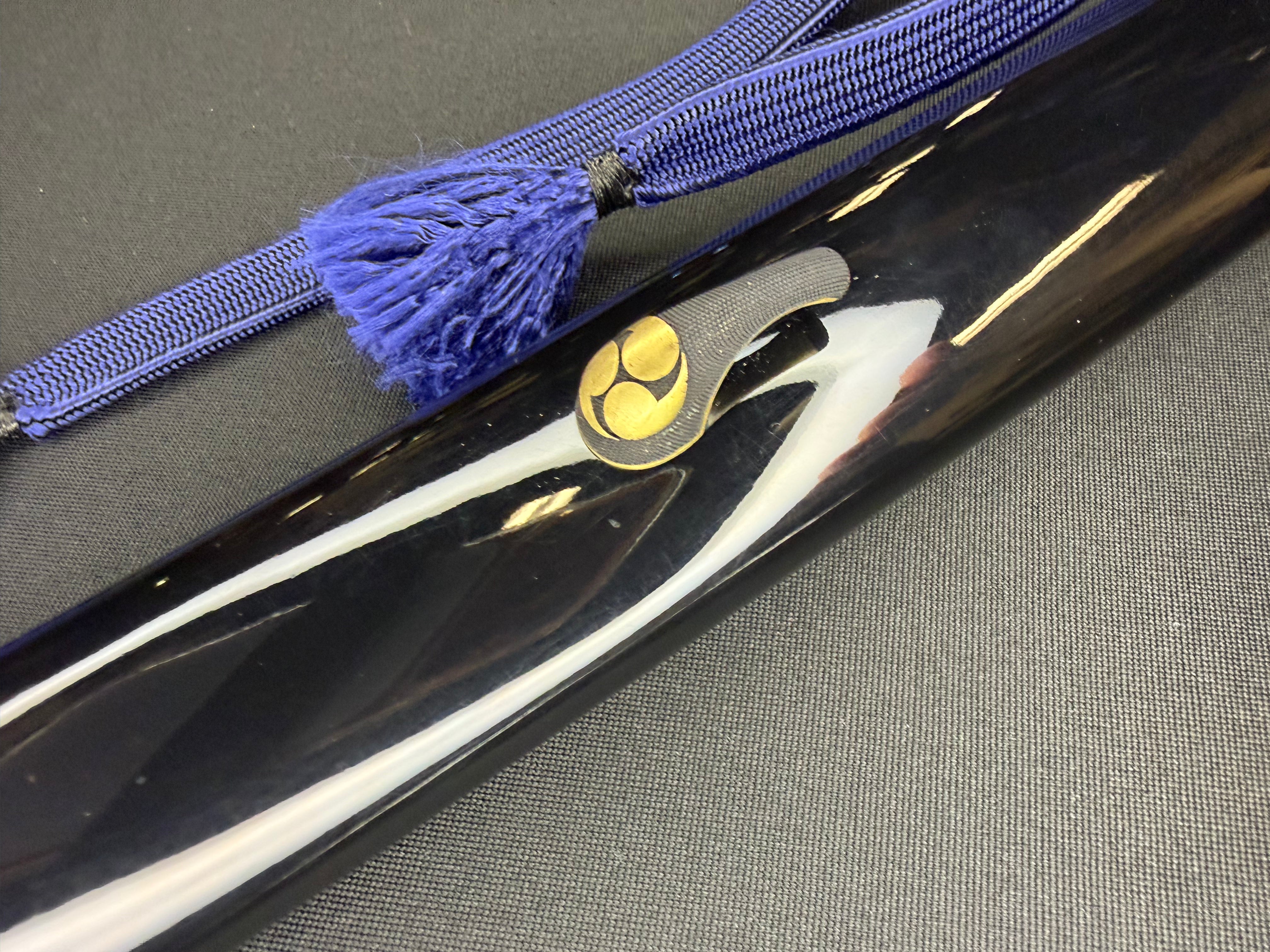 Phoenix Armory Masterwork Series Katana - Blue Bushi Orishigane