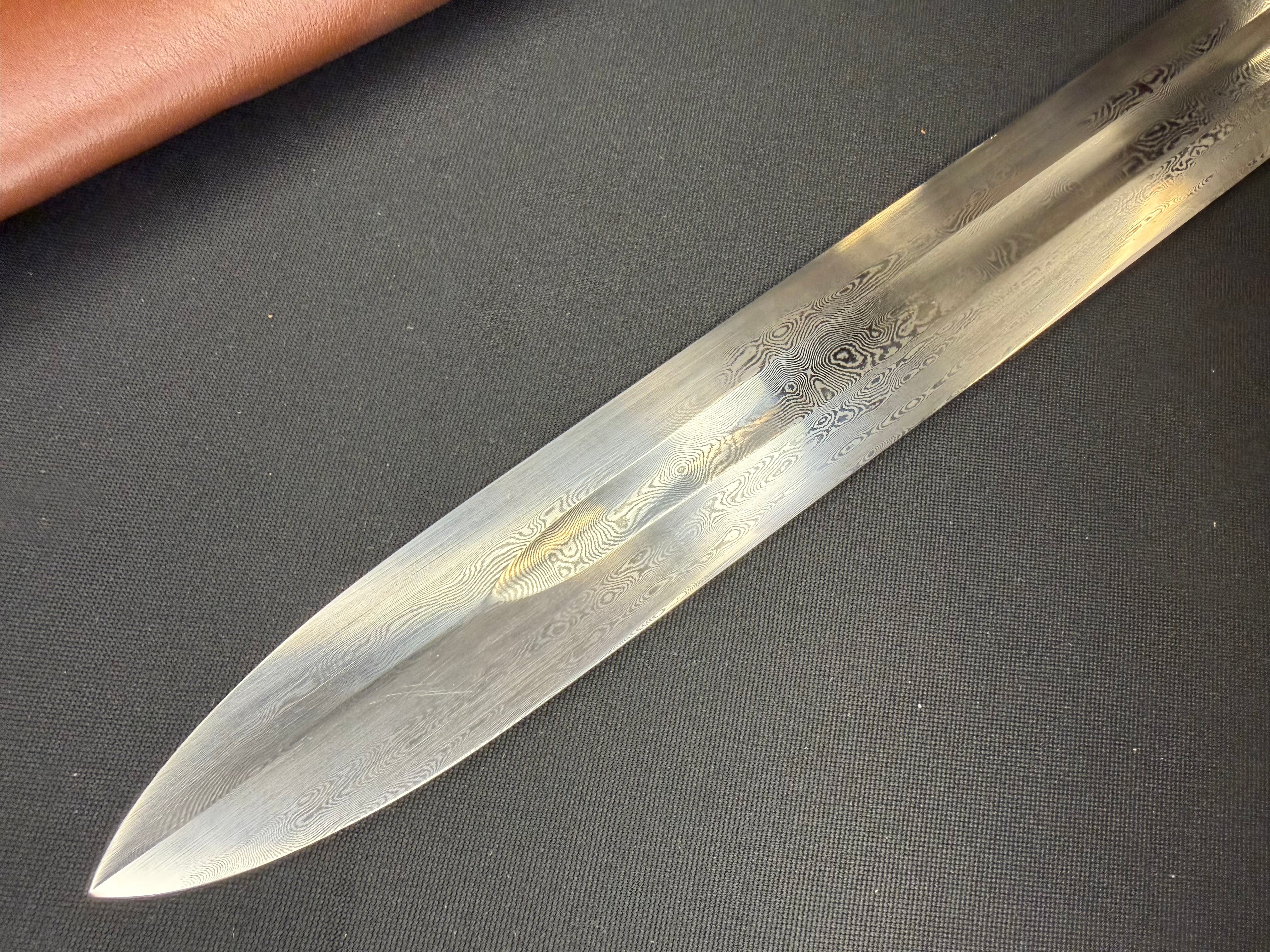 Phoenix Armory Single Handed Viking Sword Damascus