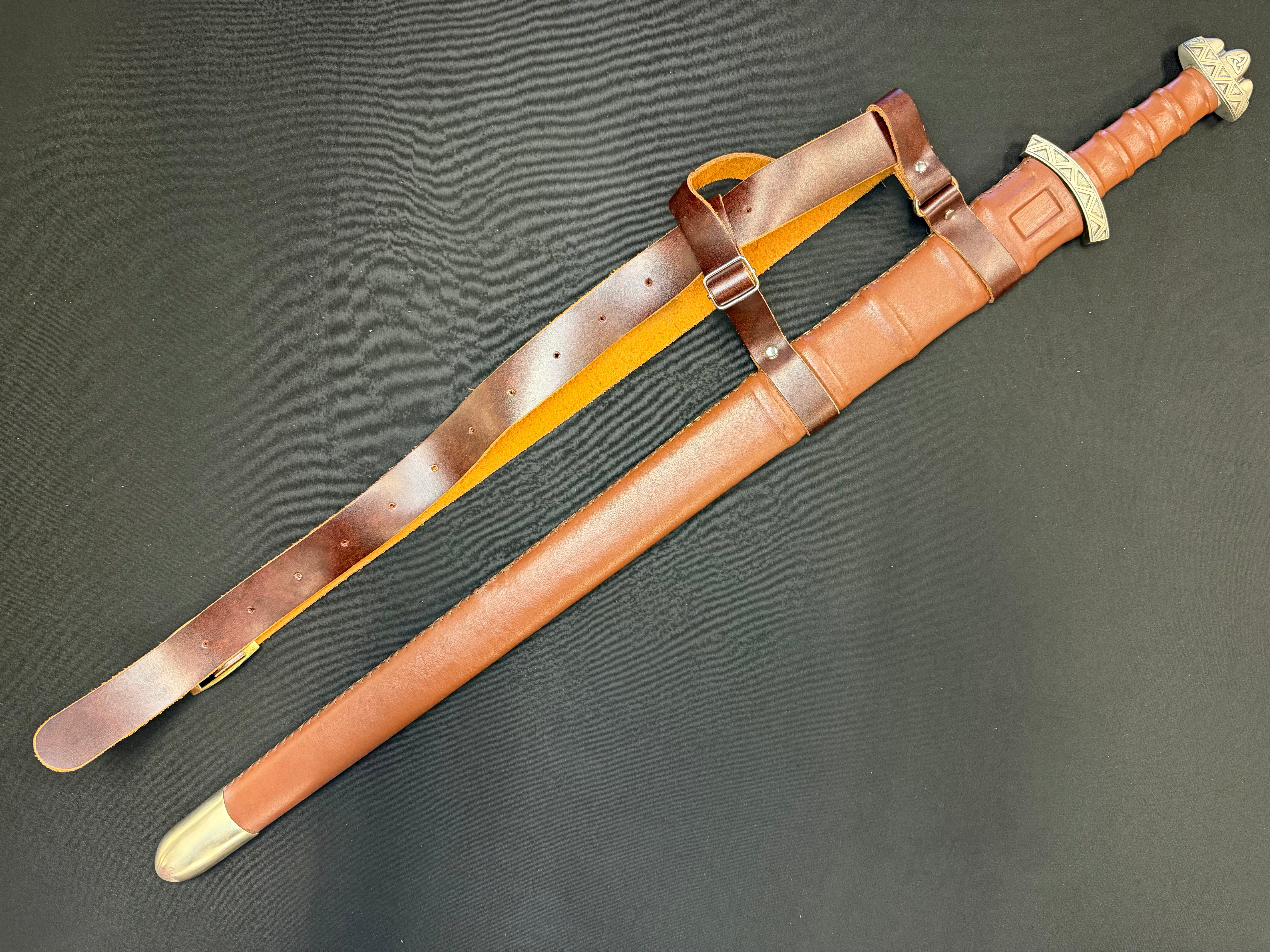 Phoenix Armory Single Handed Viking Sword Damascus