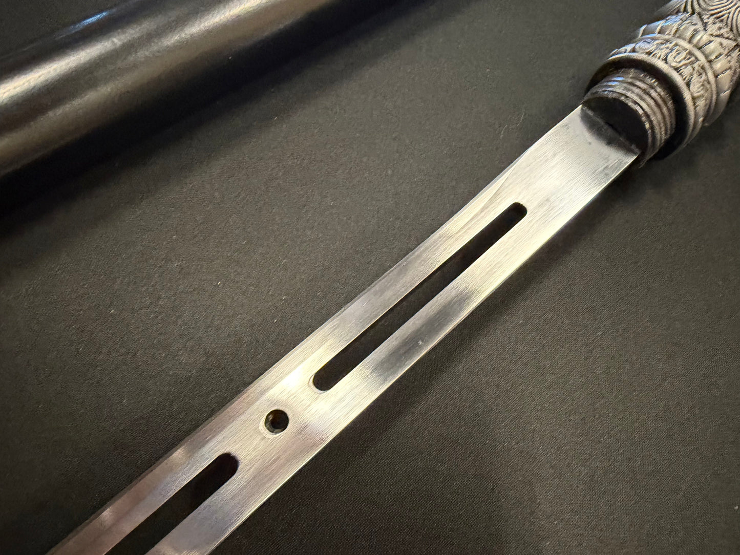 Phoenix Armory Silver Defender Baton Sword Combo Spear 65Mn