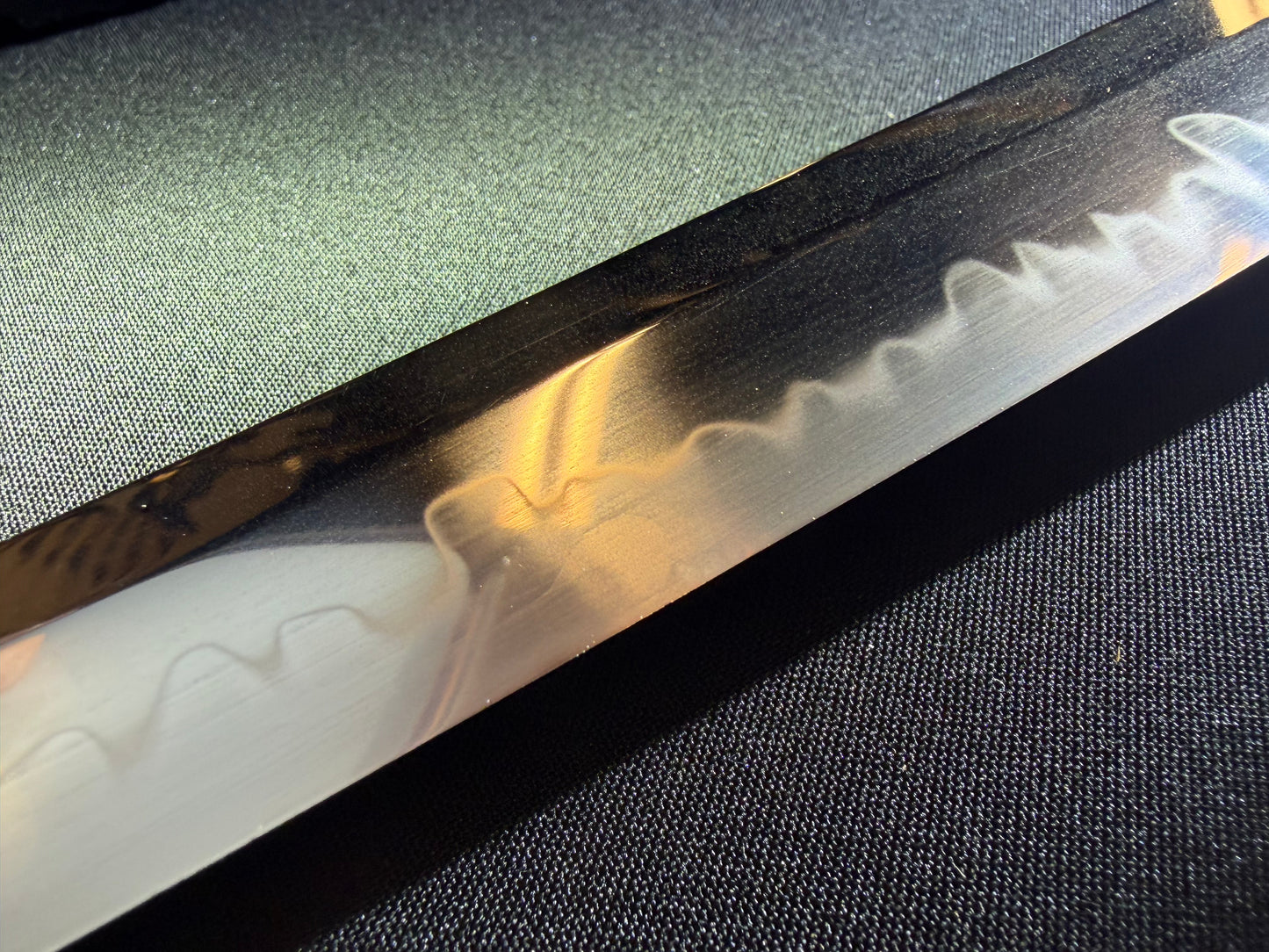 Phoenix Armory Craftsman Elite Katana - Crimson Dragonfire forge-folded Orishigane/Tamahagane
