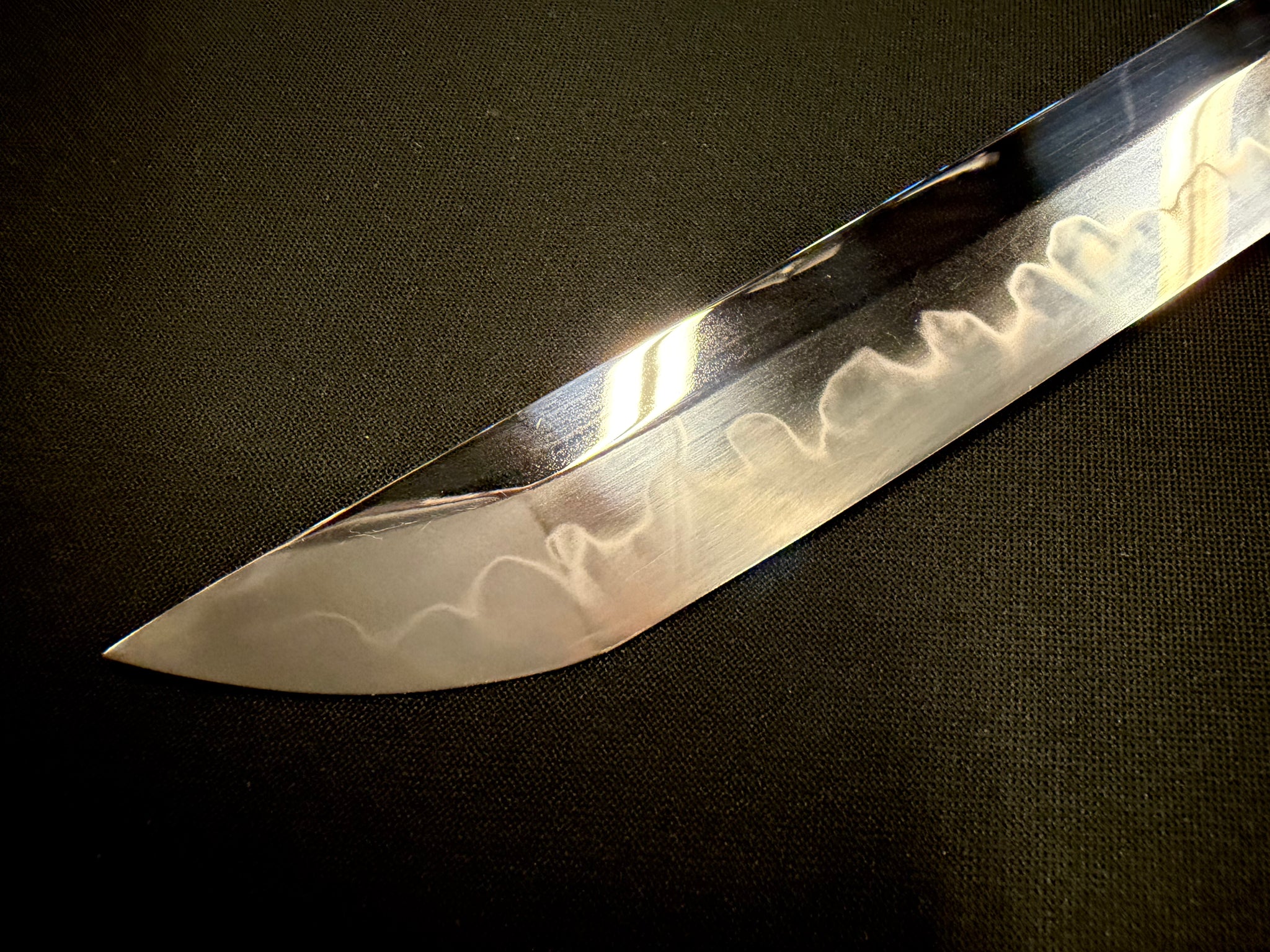 Phoenix Armory Craftsman Elite Katana - Crimson Dragonfire forge-folded Orishigane/Tamahagane