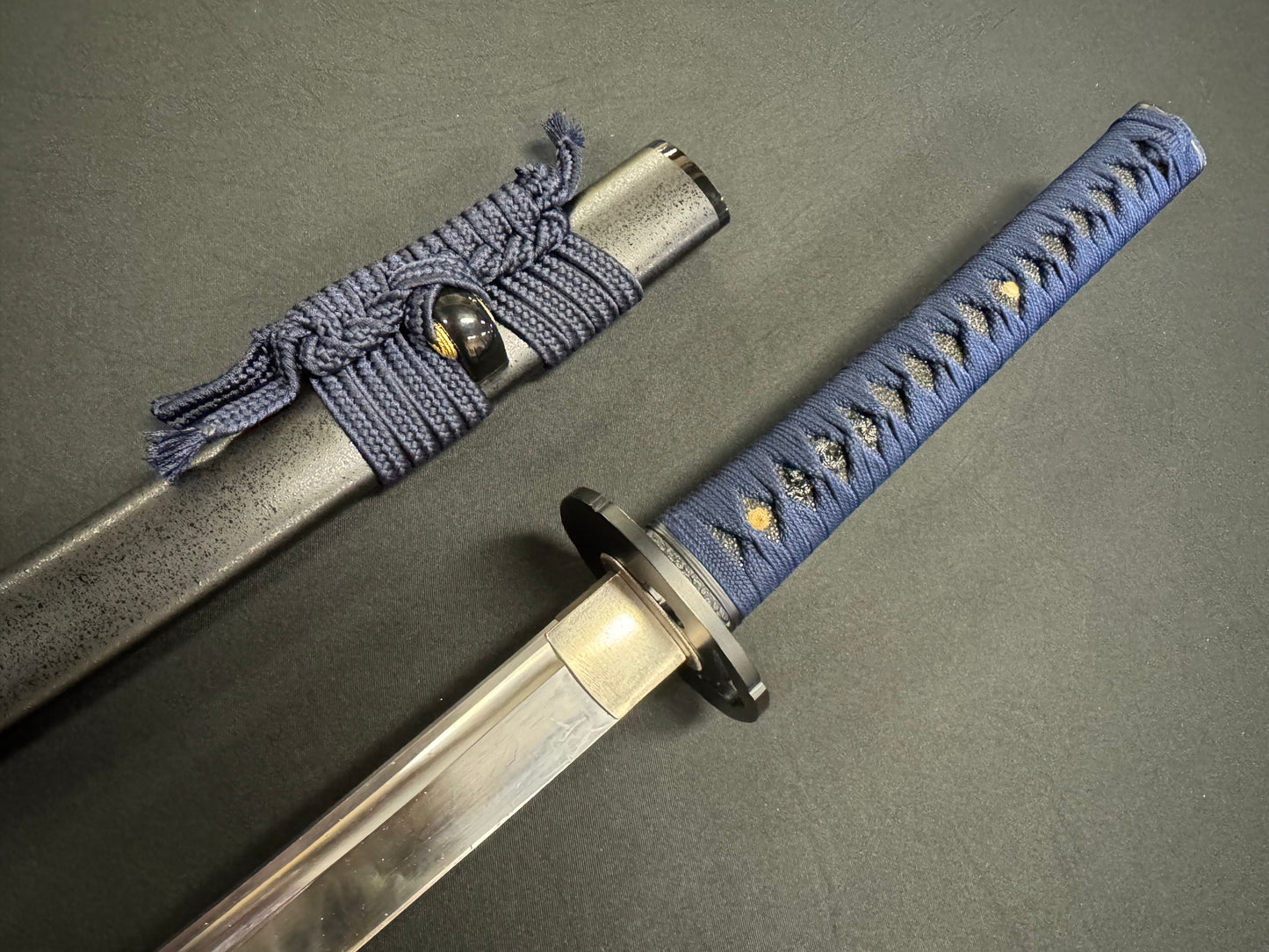 Moritaka Vortex - Midnight Fuji Katana - Spring Steel 9260