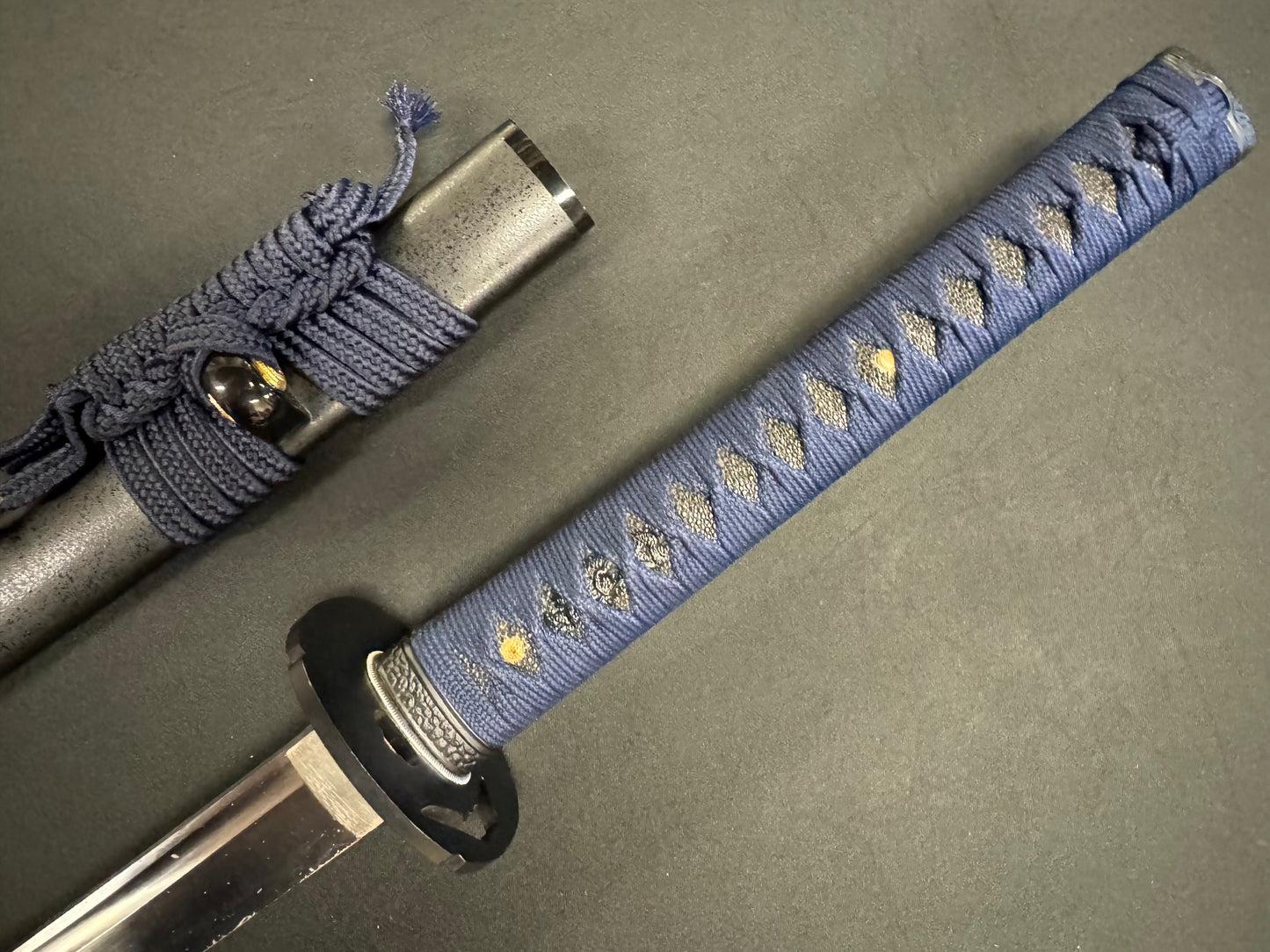 Moritaka Vortex - Midnight Fuji Katana - Spring Steel 9260