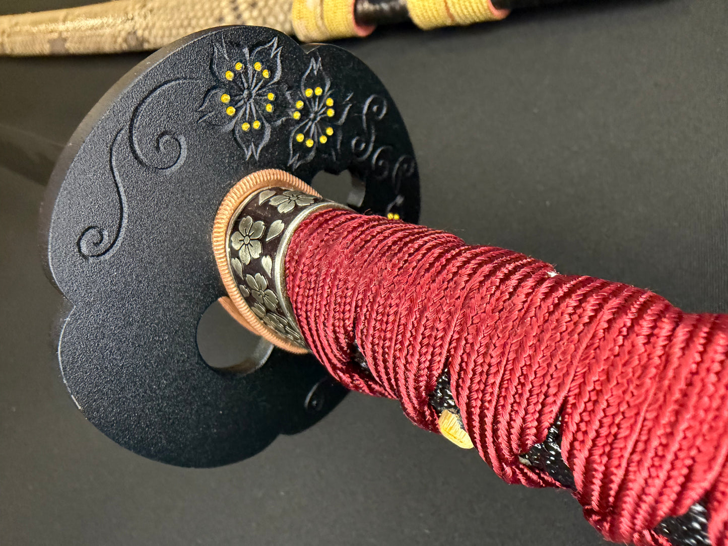 Phoenix Armory Craftsman Elite Katana - Bloodcoil Viper forge-folded Orishigane/Tamahagane Horimono