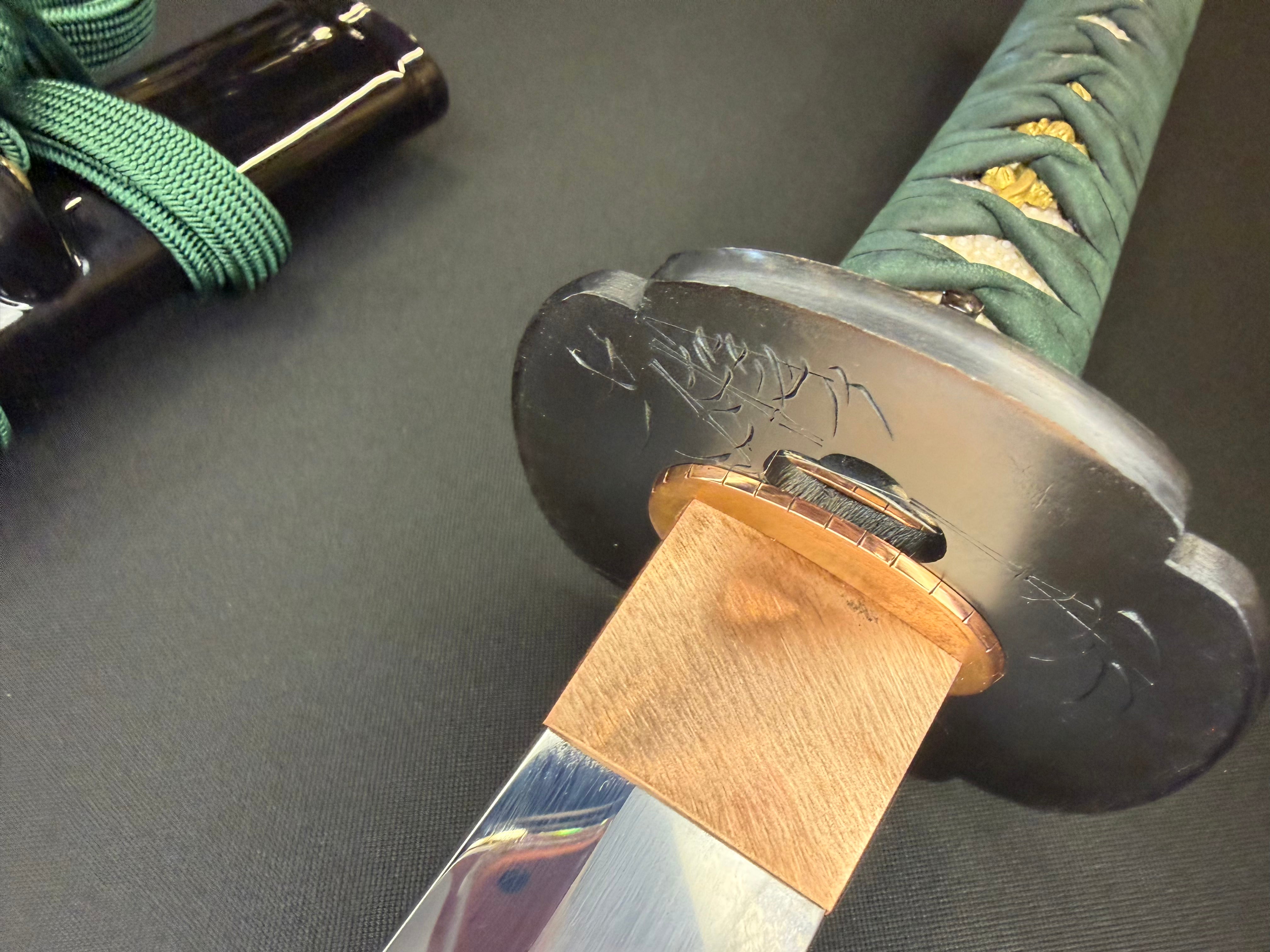 Phoenix Armory Masterwork Series Katana - Jade Veil Orishigane