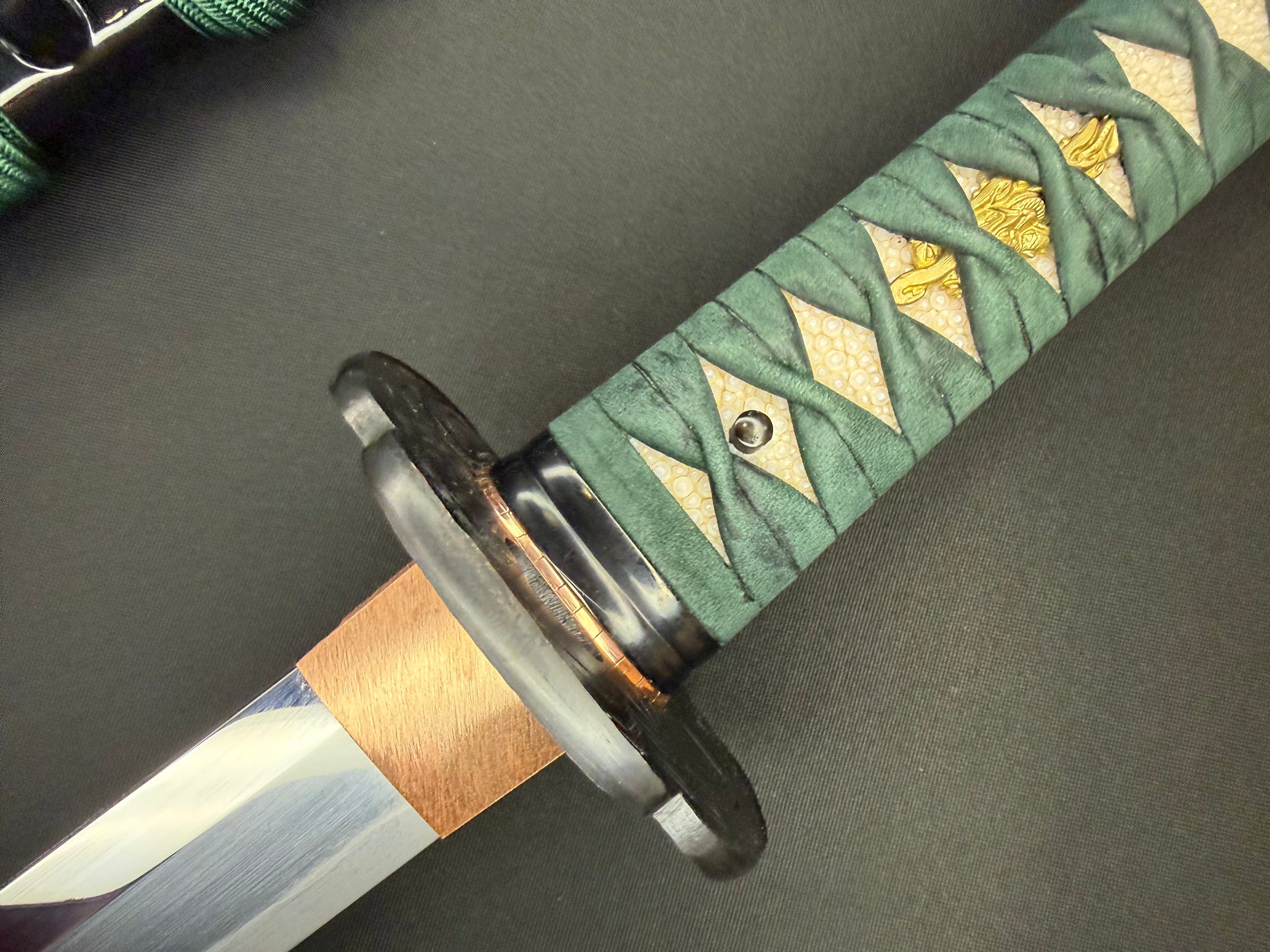 Phoenix Armory Masterwork Series Katana - Jade Veil Orishigane