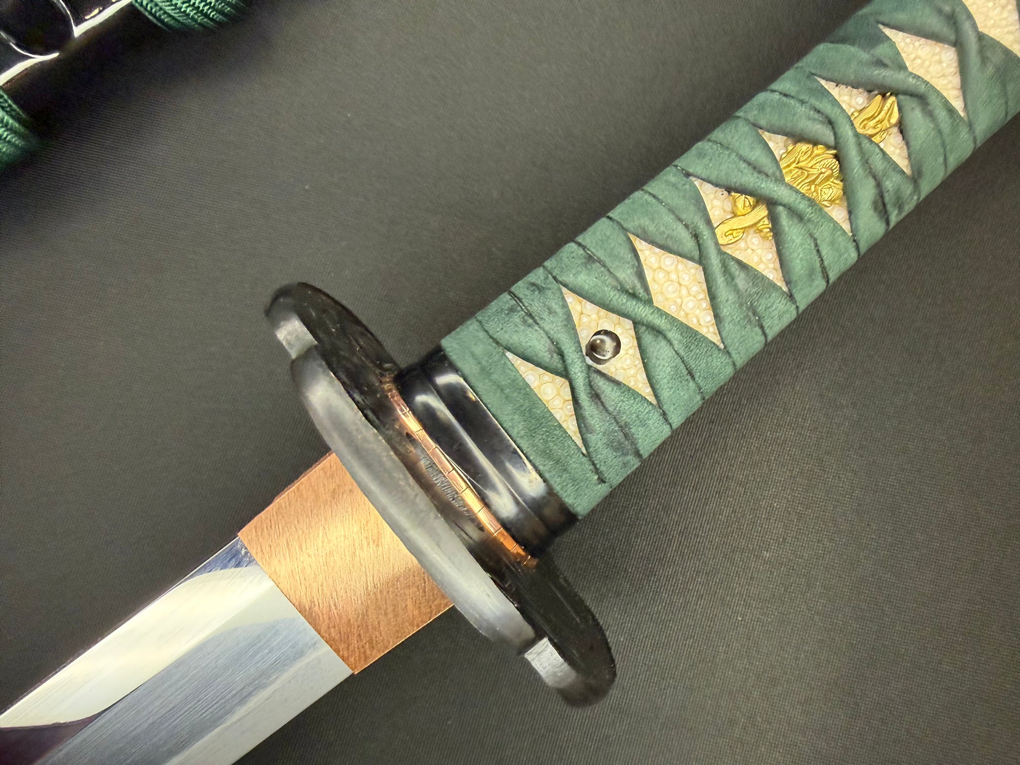 Phoenix Armory Masterwork Series Katana - Jade Veil Orishigane