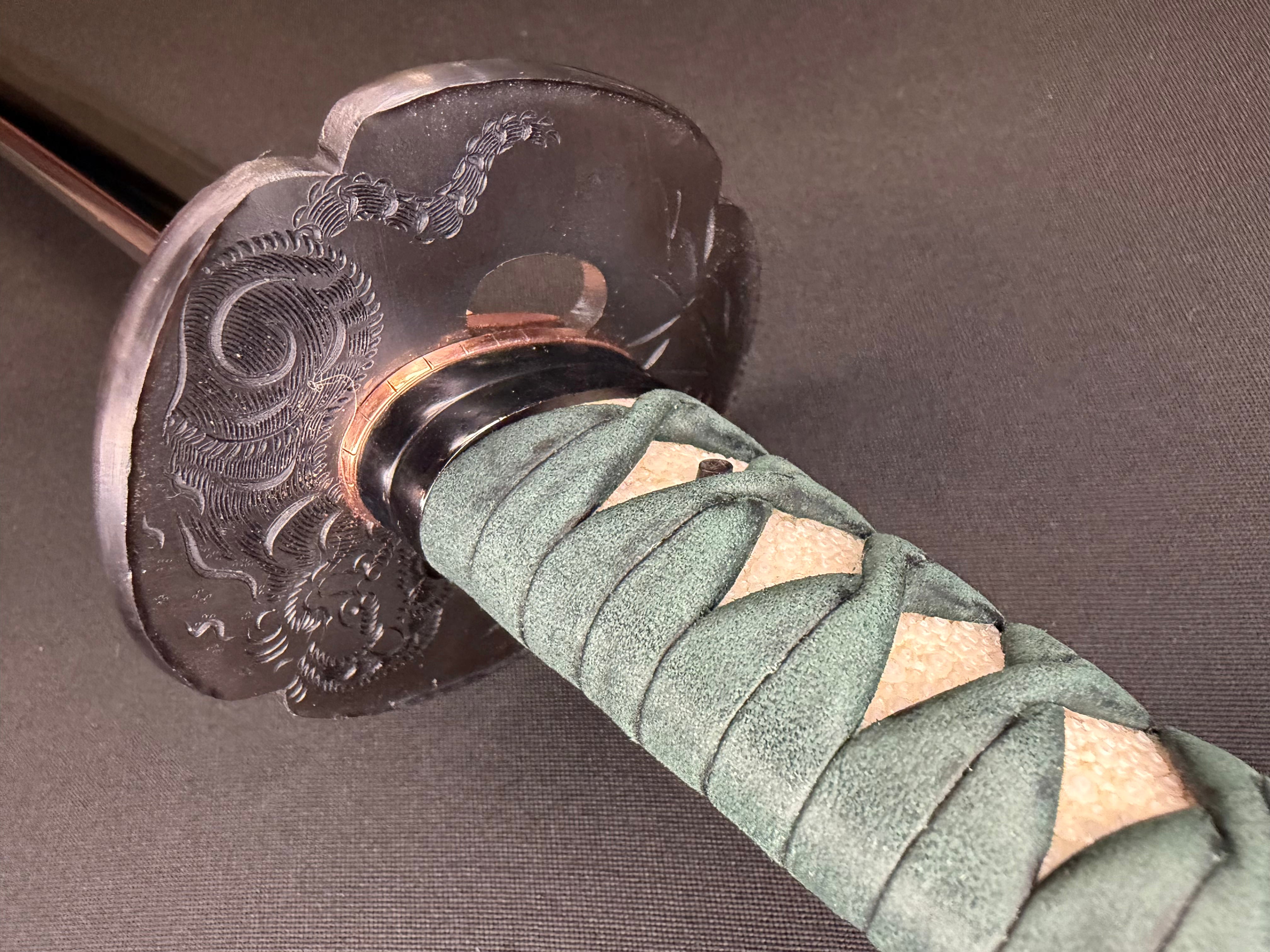 Phoenix Armory Masterwork Series Katana - Jade Veil Orishigane