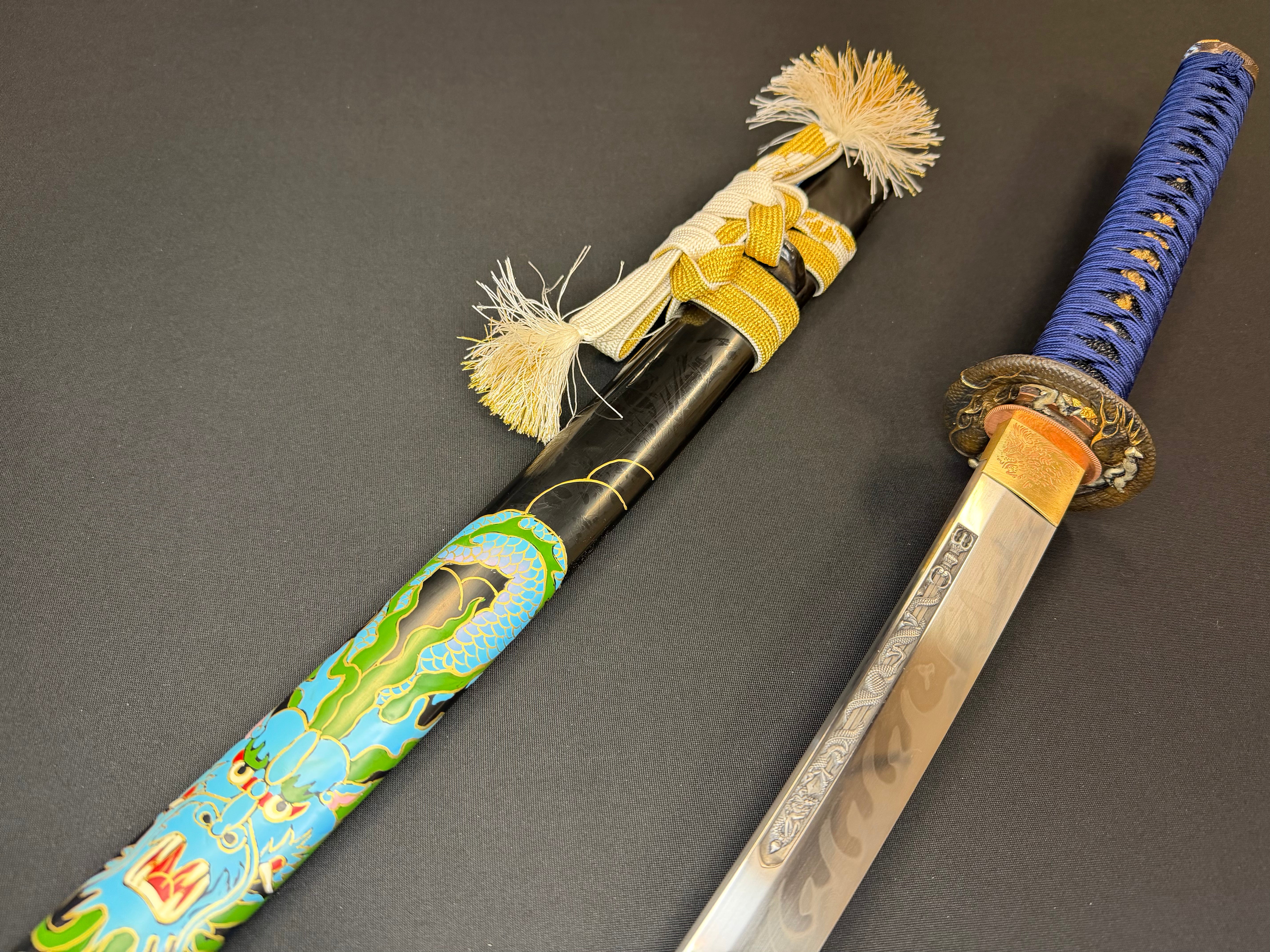 Phoenix Armory Craftsman Elite Katana - Skydragon Forge Folded Self-smelted Steel