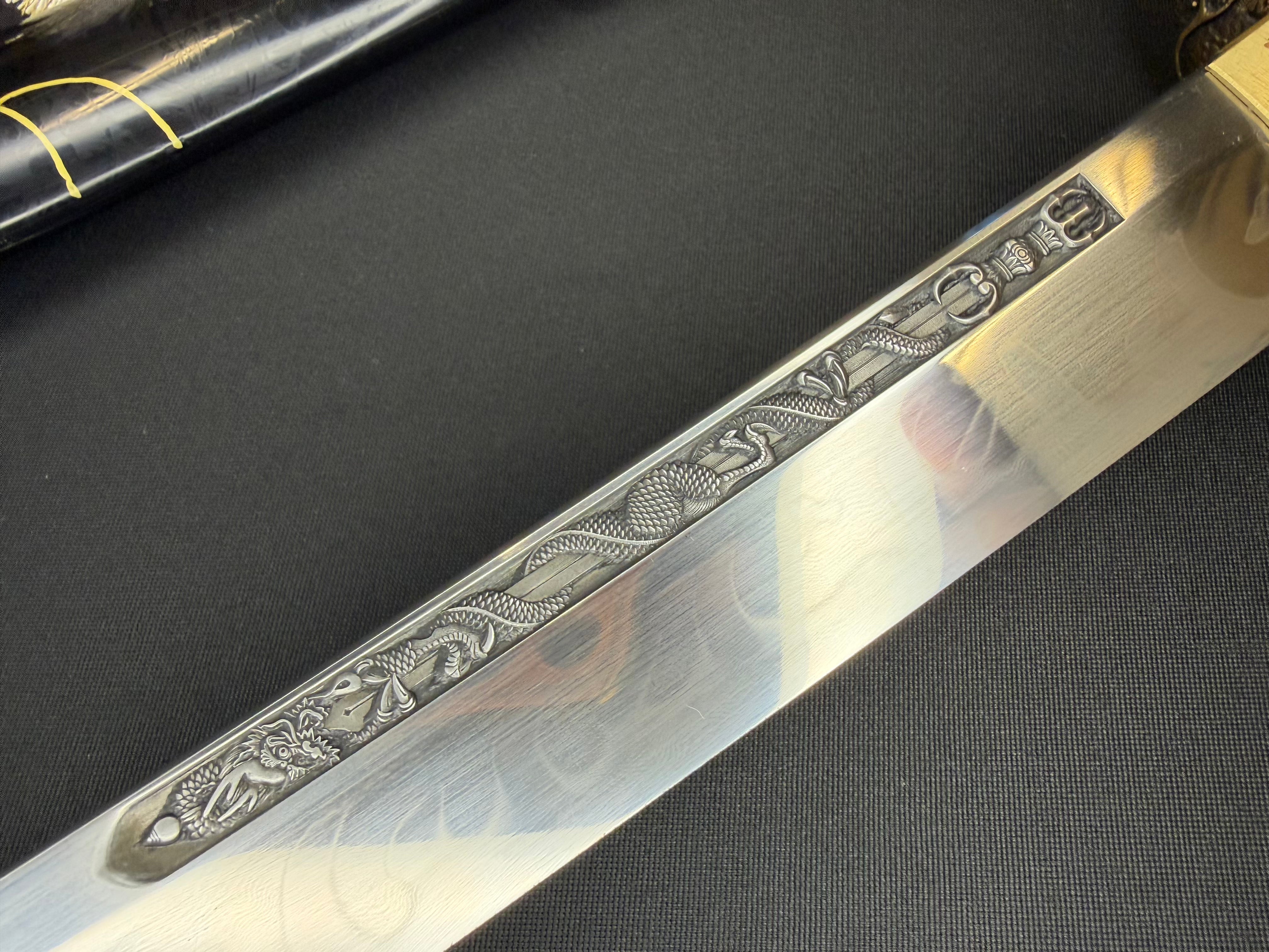 Phoenix Armory Craftsman Elite Katana - Skydragon Forge Folded Self-smelted Steel