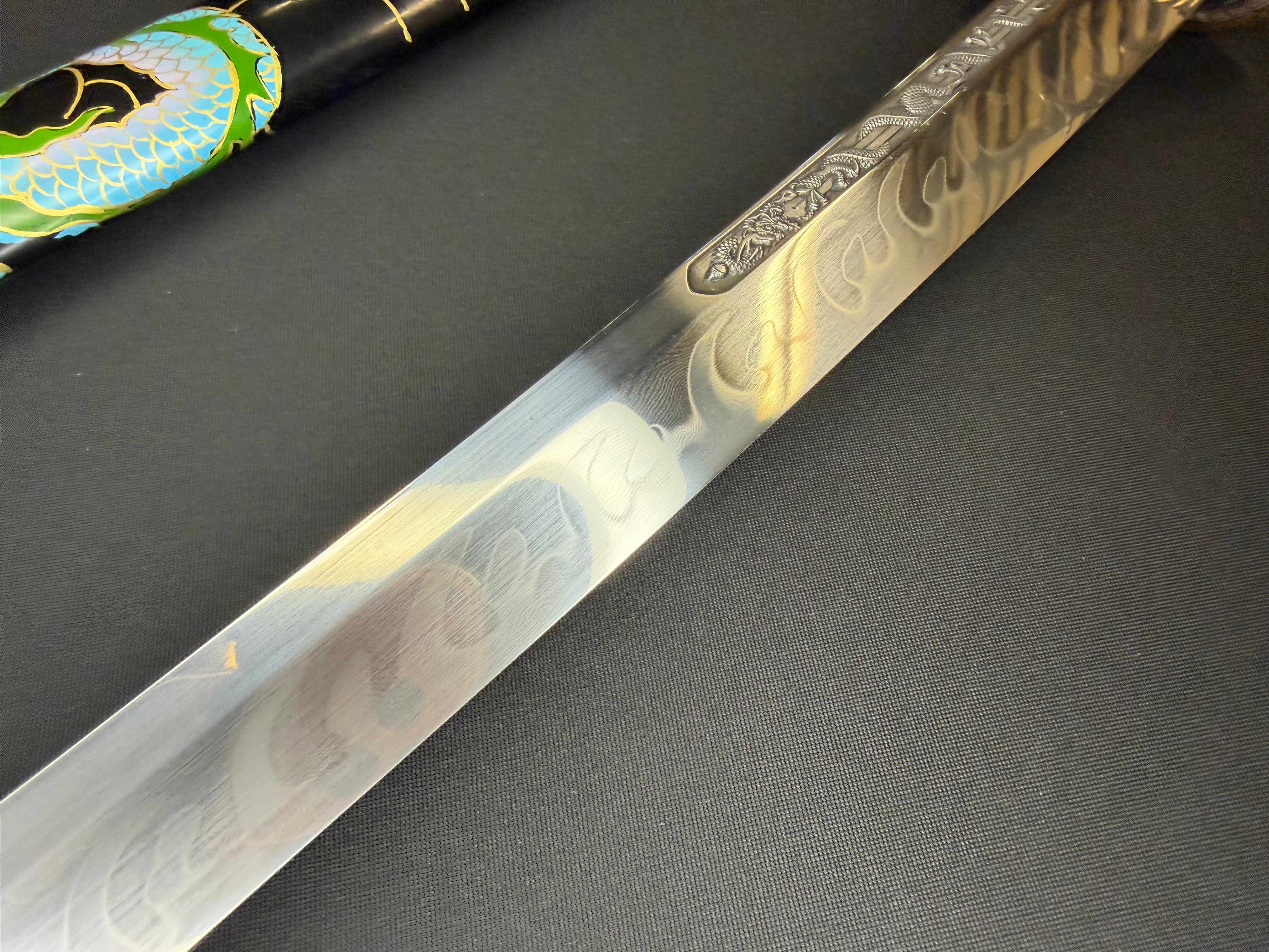 Phoenix Armory Craftsman Elite Katana - Skydragon Forge Folded Self-smelted Steel