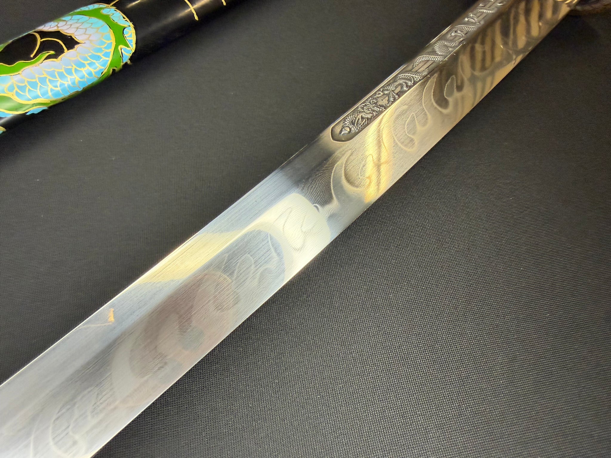 Phoenix Armory Craftsman Elite Katana - Skydragon Forge Folded Self-smelted Steel