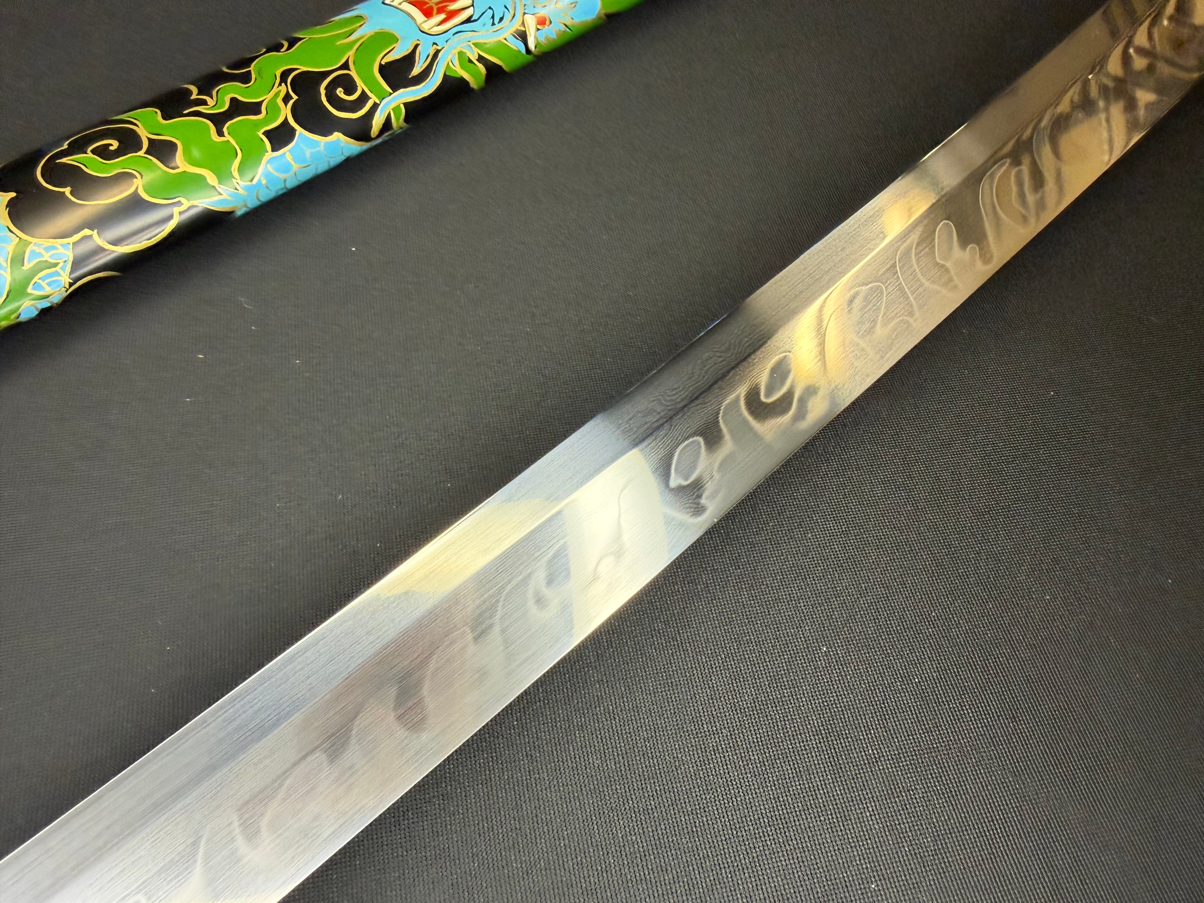 Phoenix Armory Craftsman Elite Katana - Skydragon Forge Folded Self-smelted Steel