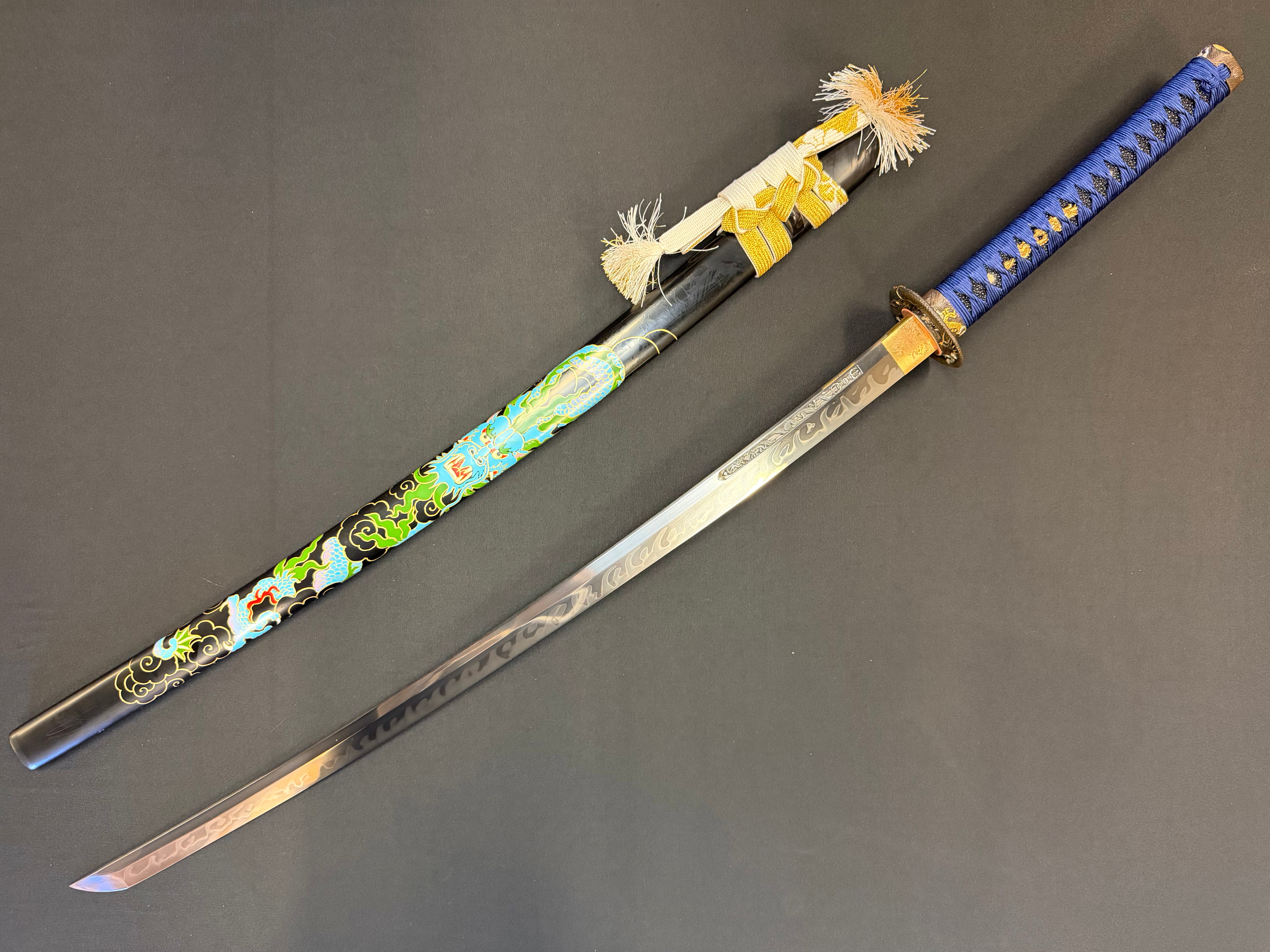 Phoenix Armory Craftsman Elite Katana - Skydragon Forge Folded Self-smelted Steel