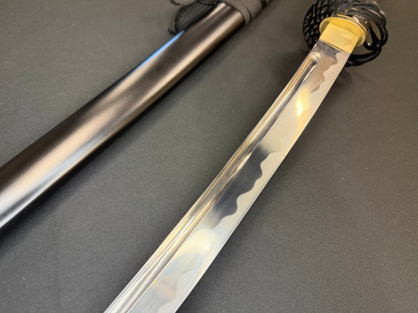 Legacy Blades Katana - Dark Crane 1095 Bo-hi