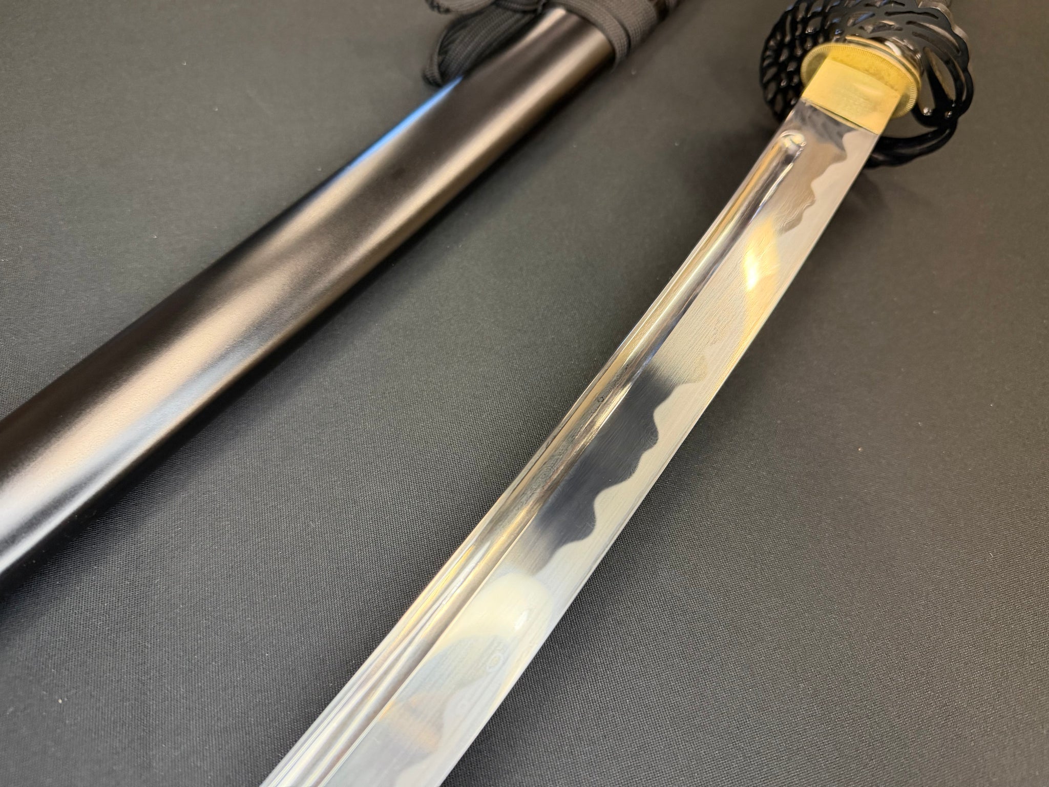 Legacy Blades Katana - Dark Crane 1095 Bo-hi