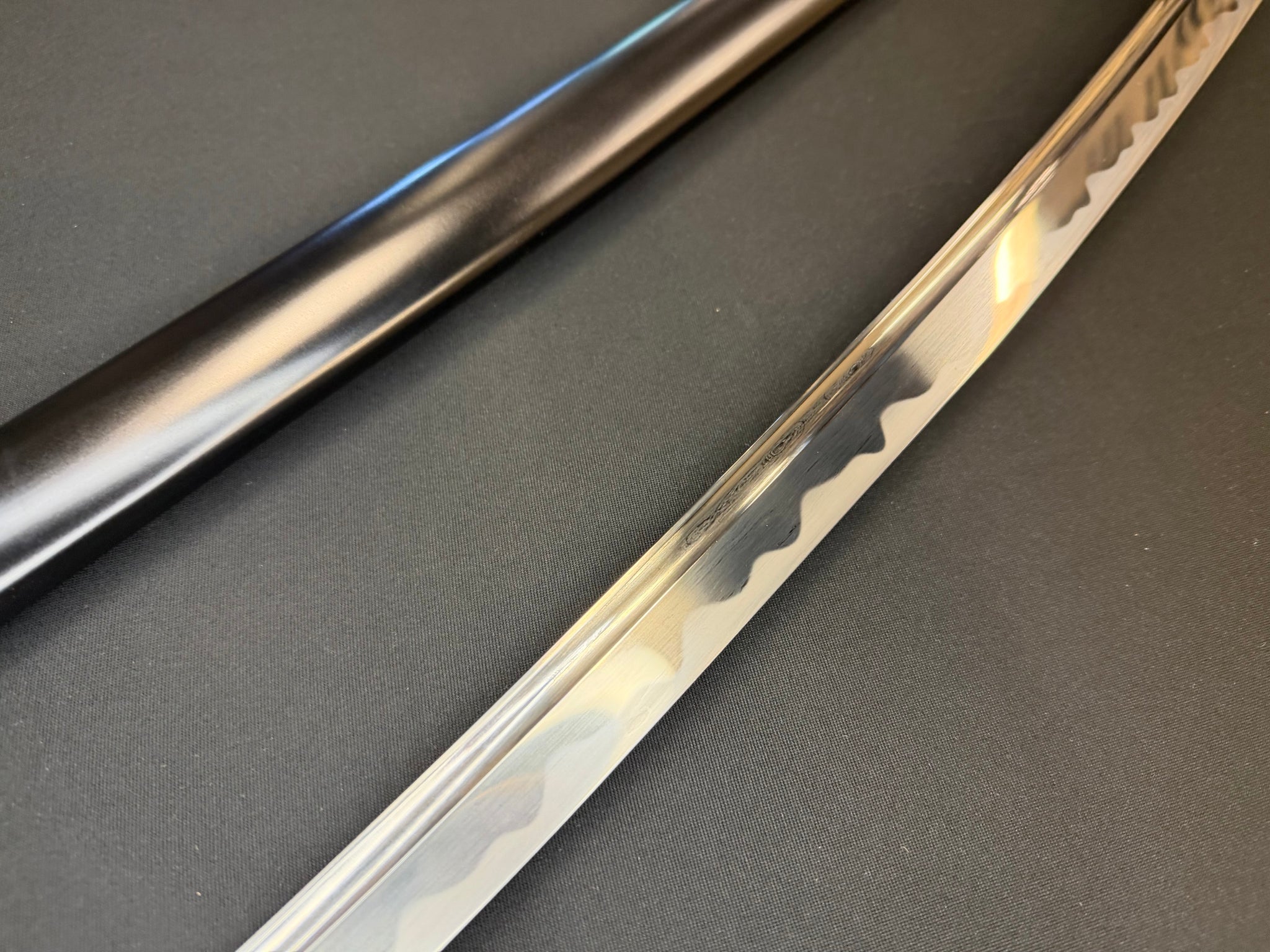 Legacy Blades Katana - Dark Crane 1095 Bo-hi