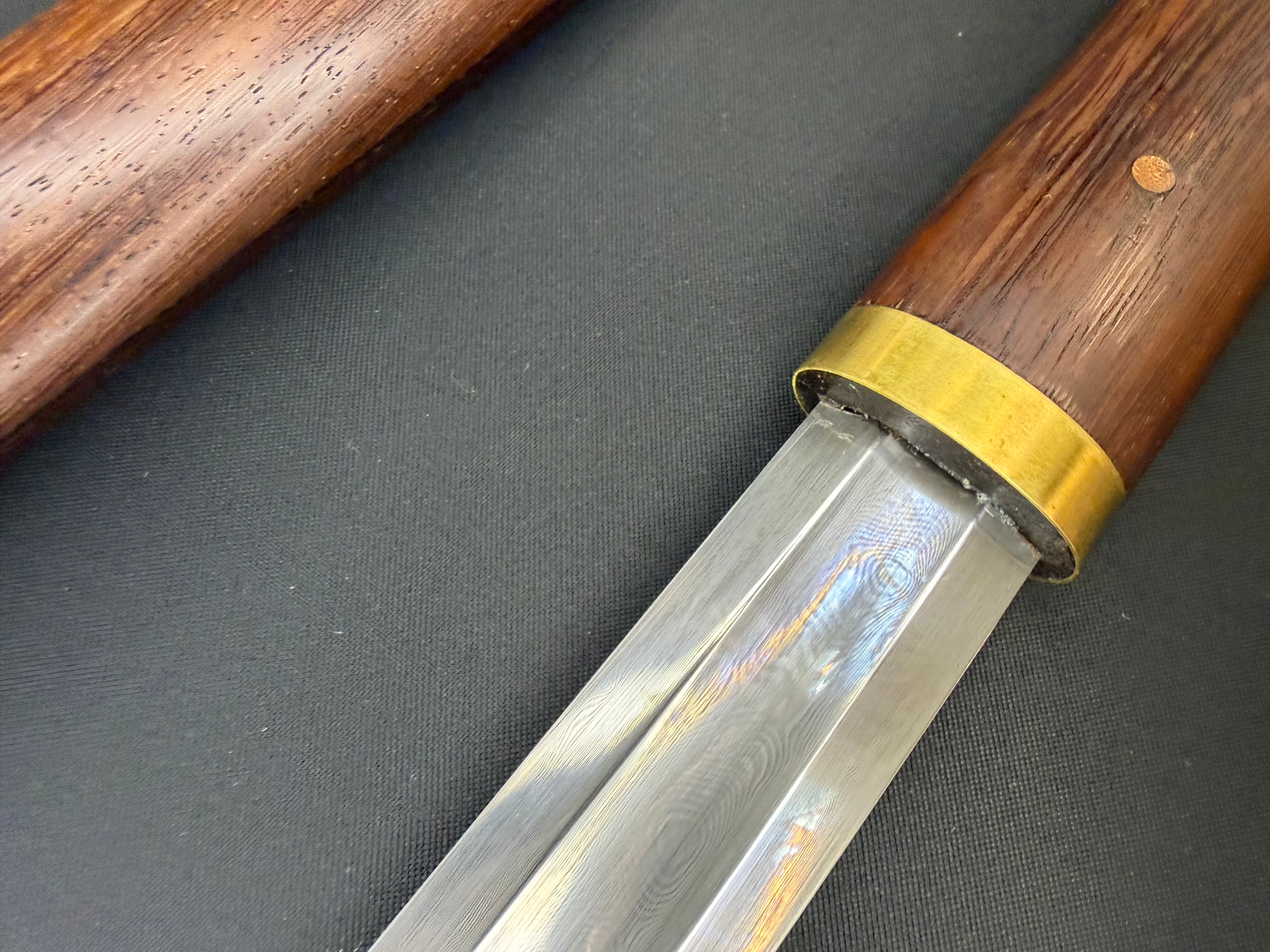 Legacy Blades Shikomizue - Whispersteel Cane Damascus Stick Sword