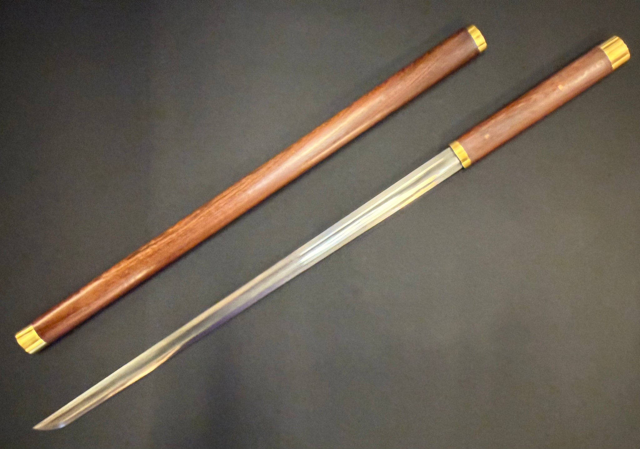 Legacy Blades Shikomizue - Whispersteel Cane Damascus Stick Sword