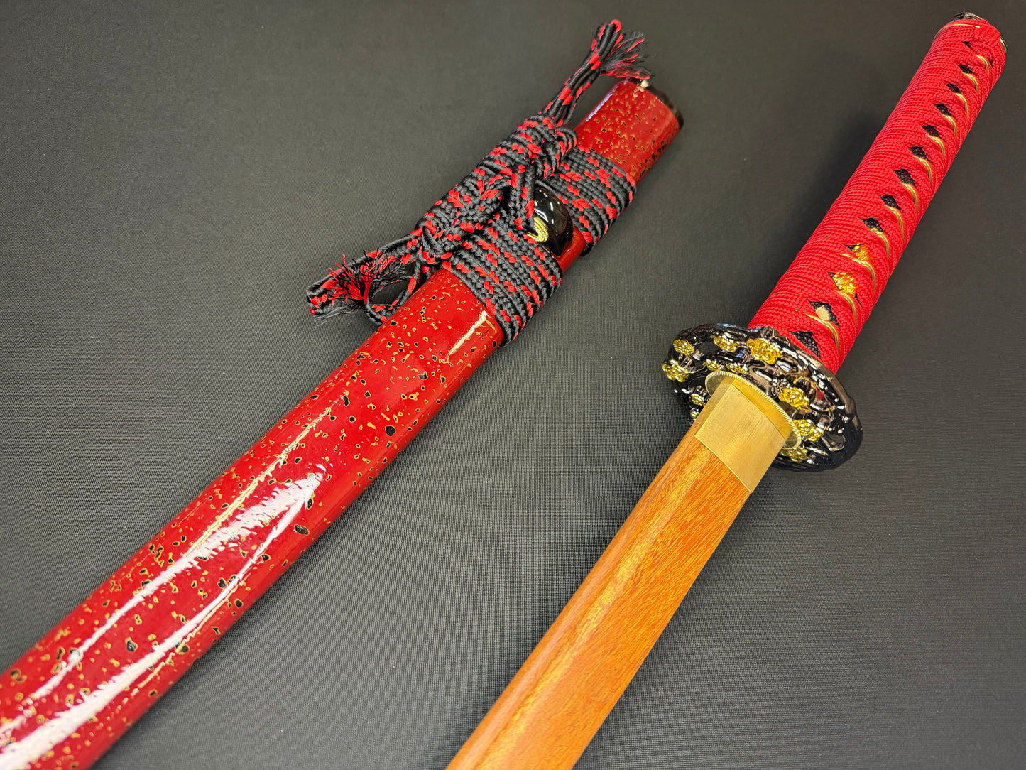 Phoenix Arms Takemitsu Katana - Red Plum Wood Blade