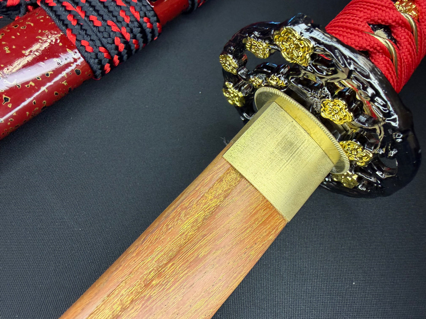 Phoenix Arms Takemitsu Katana - Red Plum Wood Blade