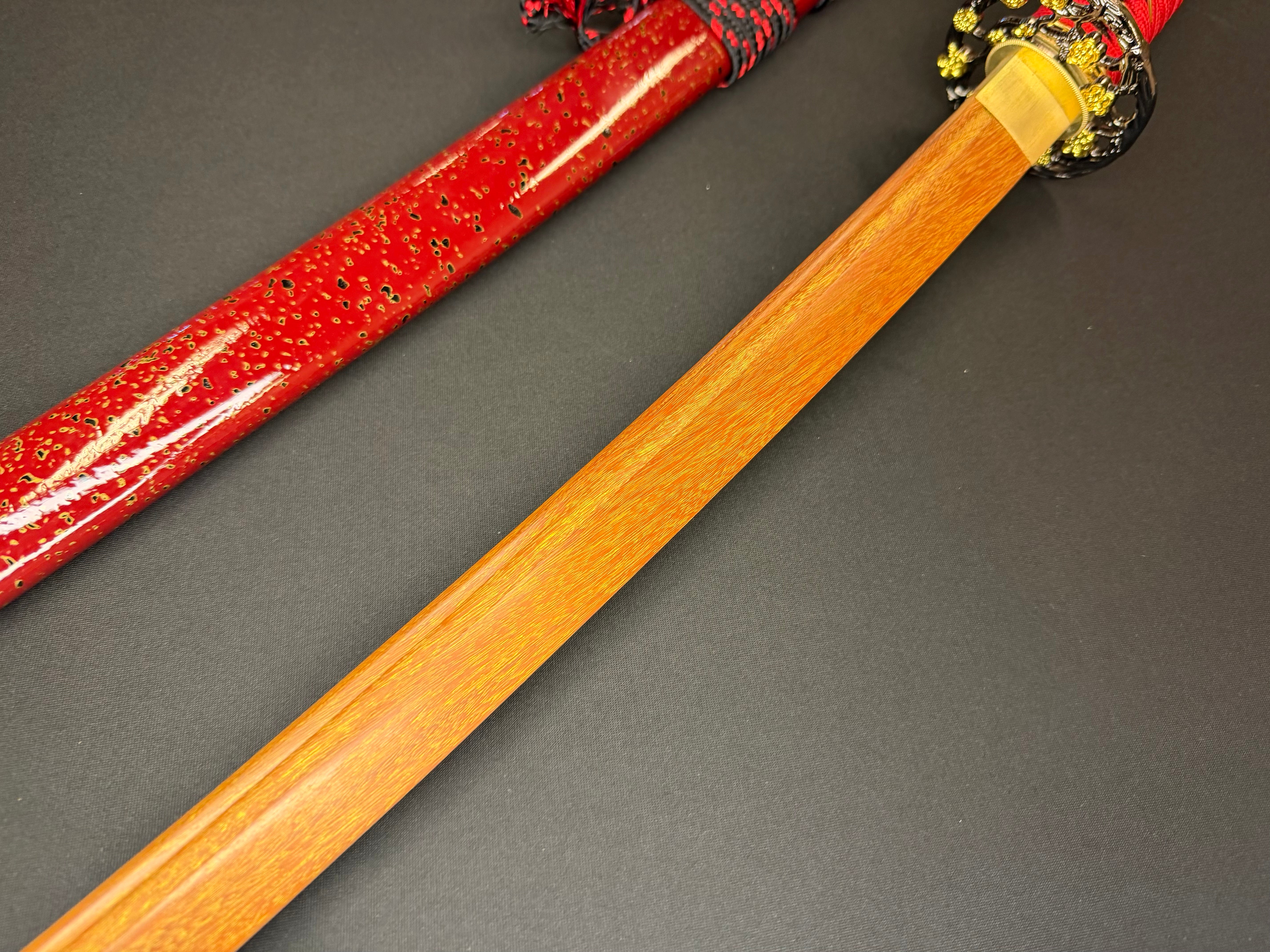 Phoenix Arms Takemitsu Katana - Red Plum Wood Blade