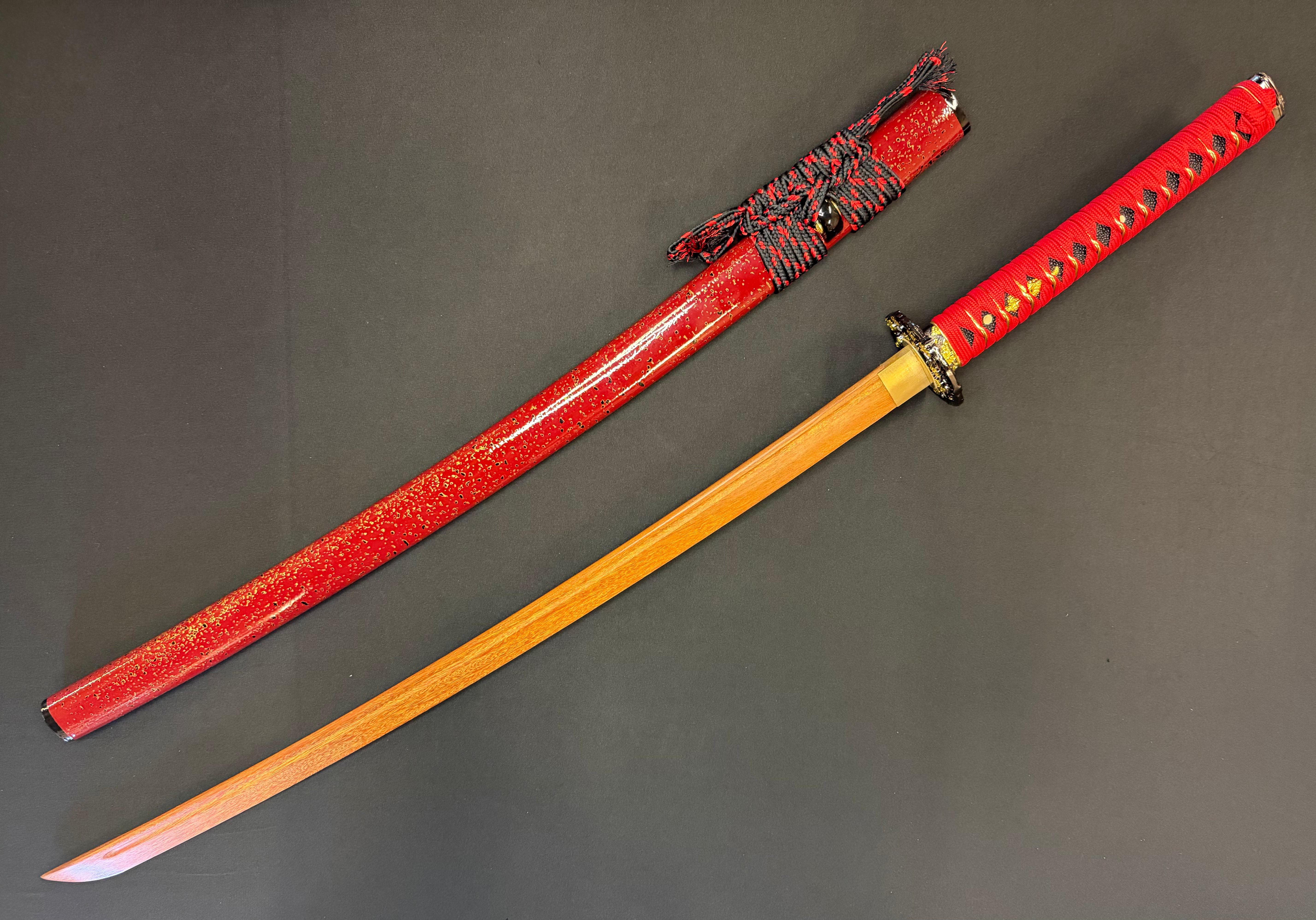 Phoenix Arms Takemitsu Katana - Red Plum Wood Blade