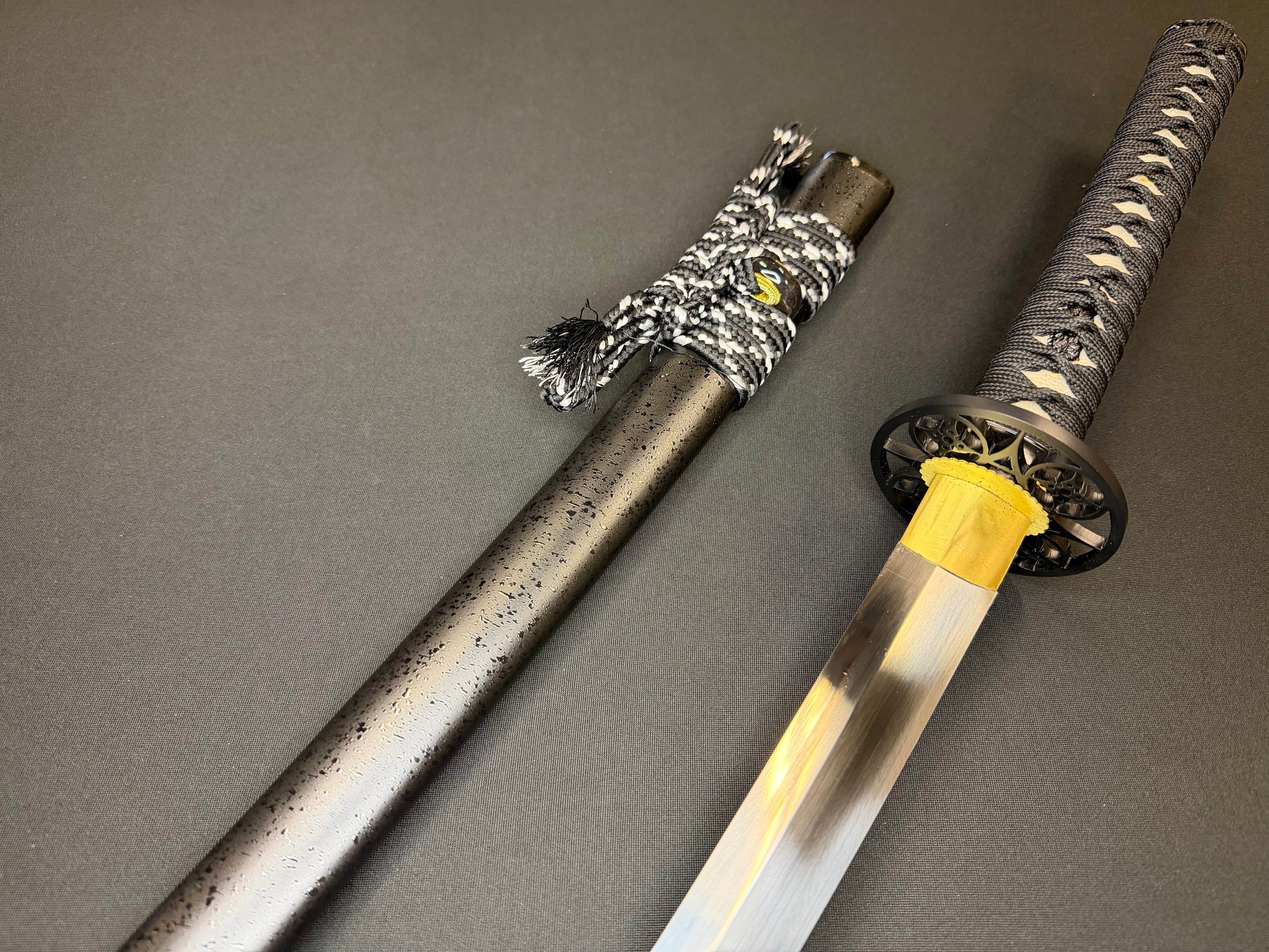 Phoenix Armory Gemini Series Twin Edge Katana - Darkstar 65Mn
