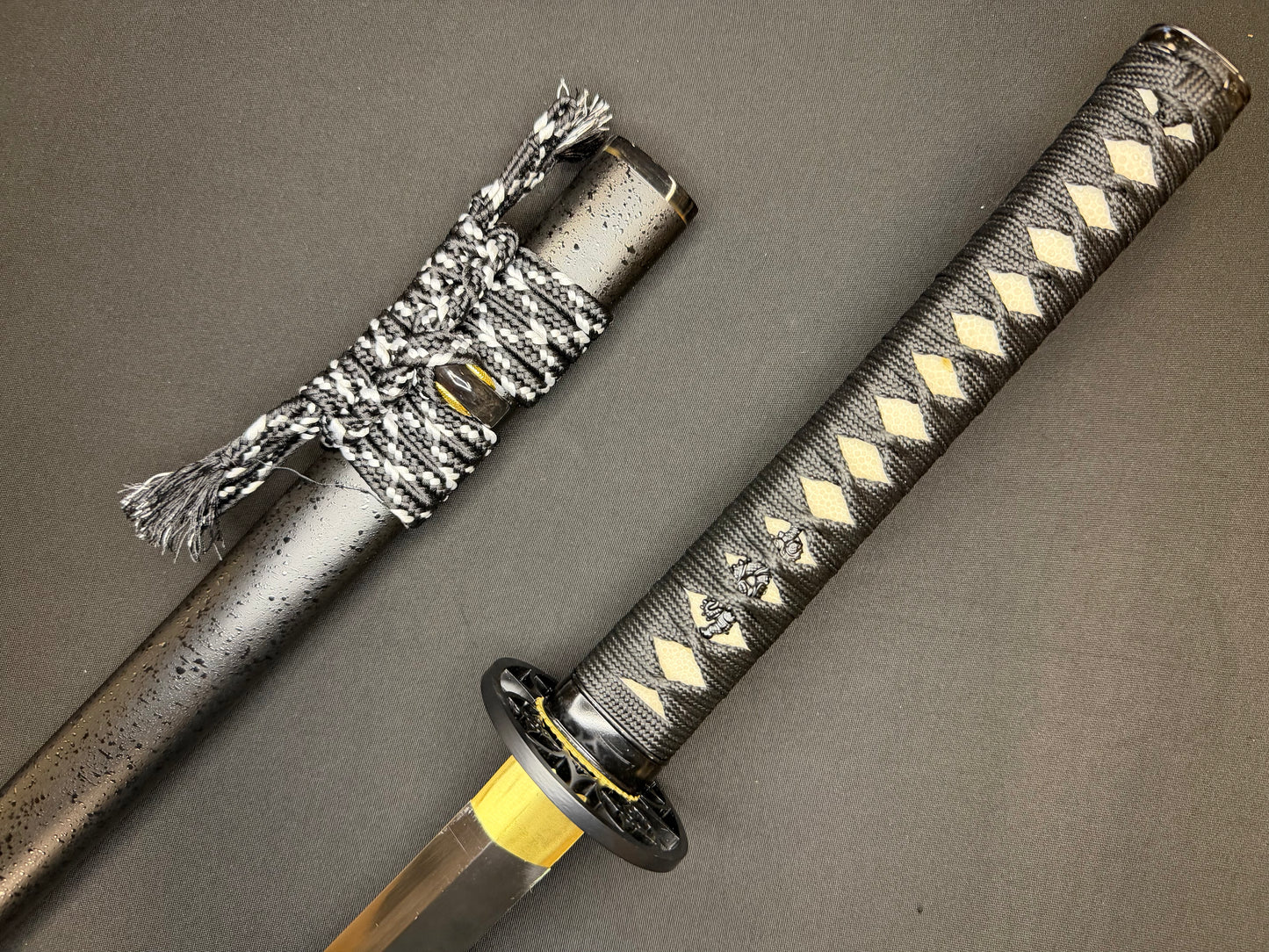 Phoenix Armory Gemini Series Twin Edge Katana - Darkstar 65Mn