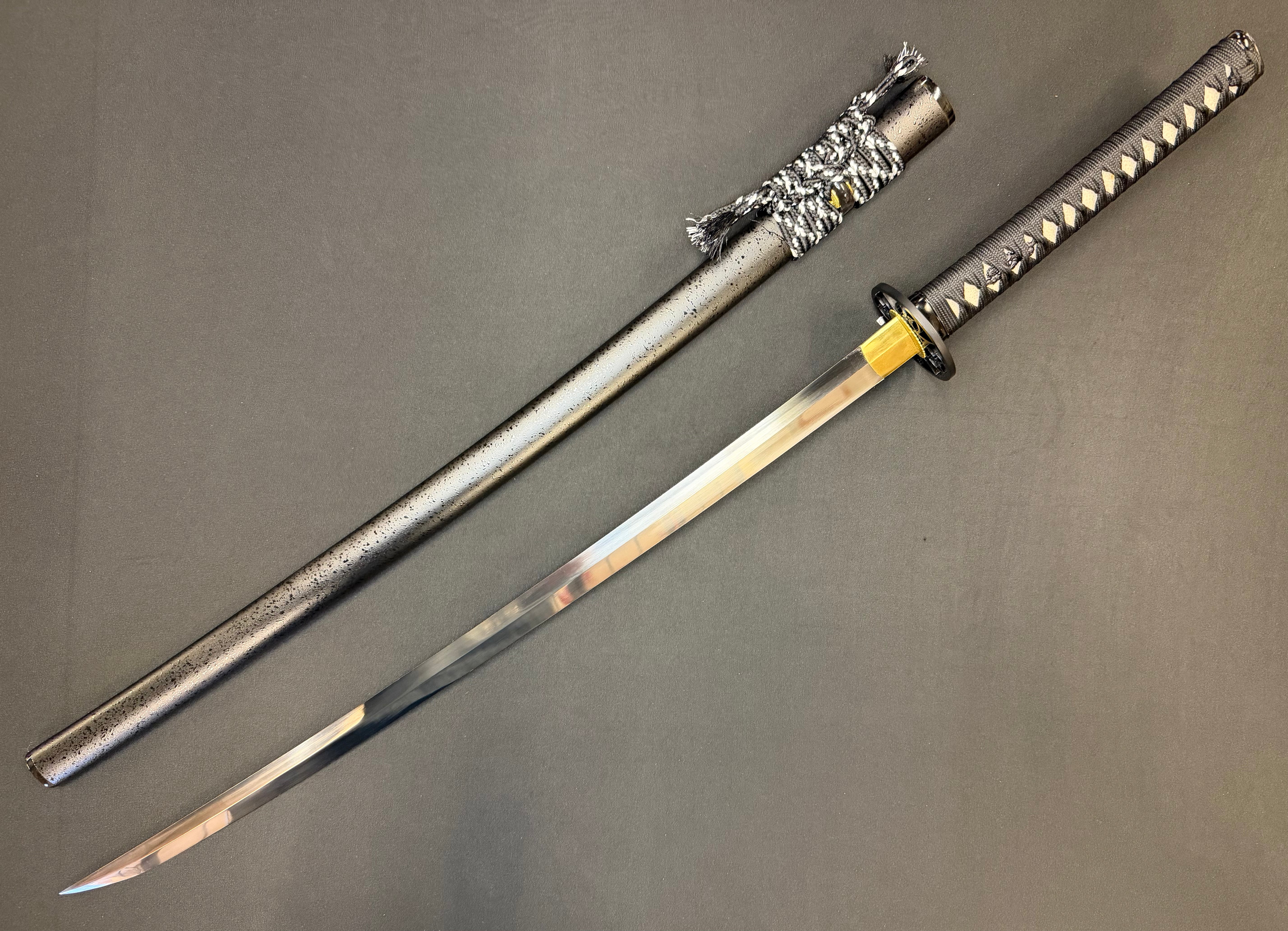 Phoenix Armory Gemini Series Twin Edge Katana - Darkstar 65Mn