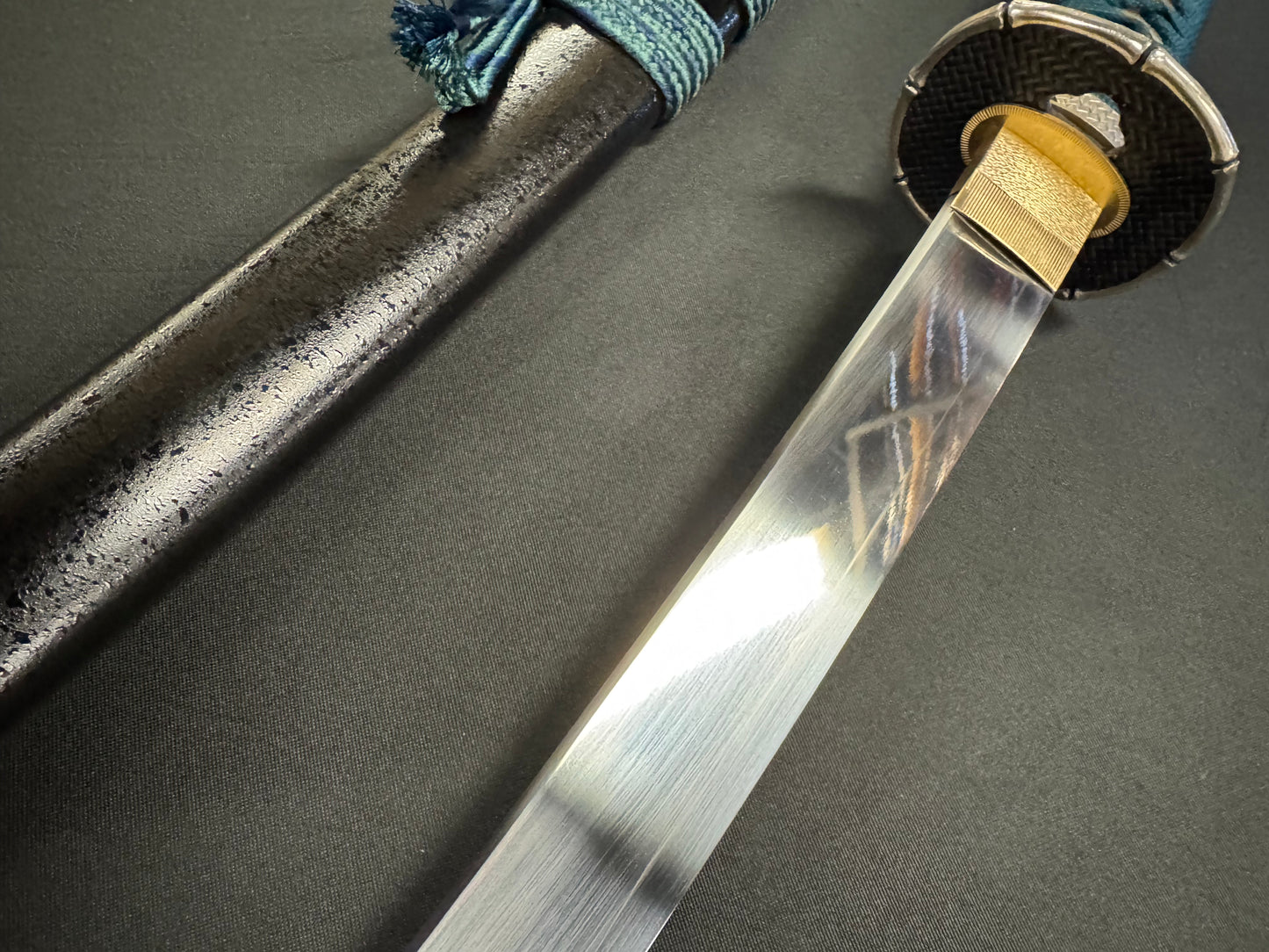 Legacy Blades Bamboo Reaper Wakizashi  - 1095 Clay Tempered Hira Zukuri Suguha