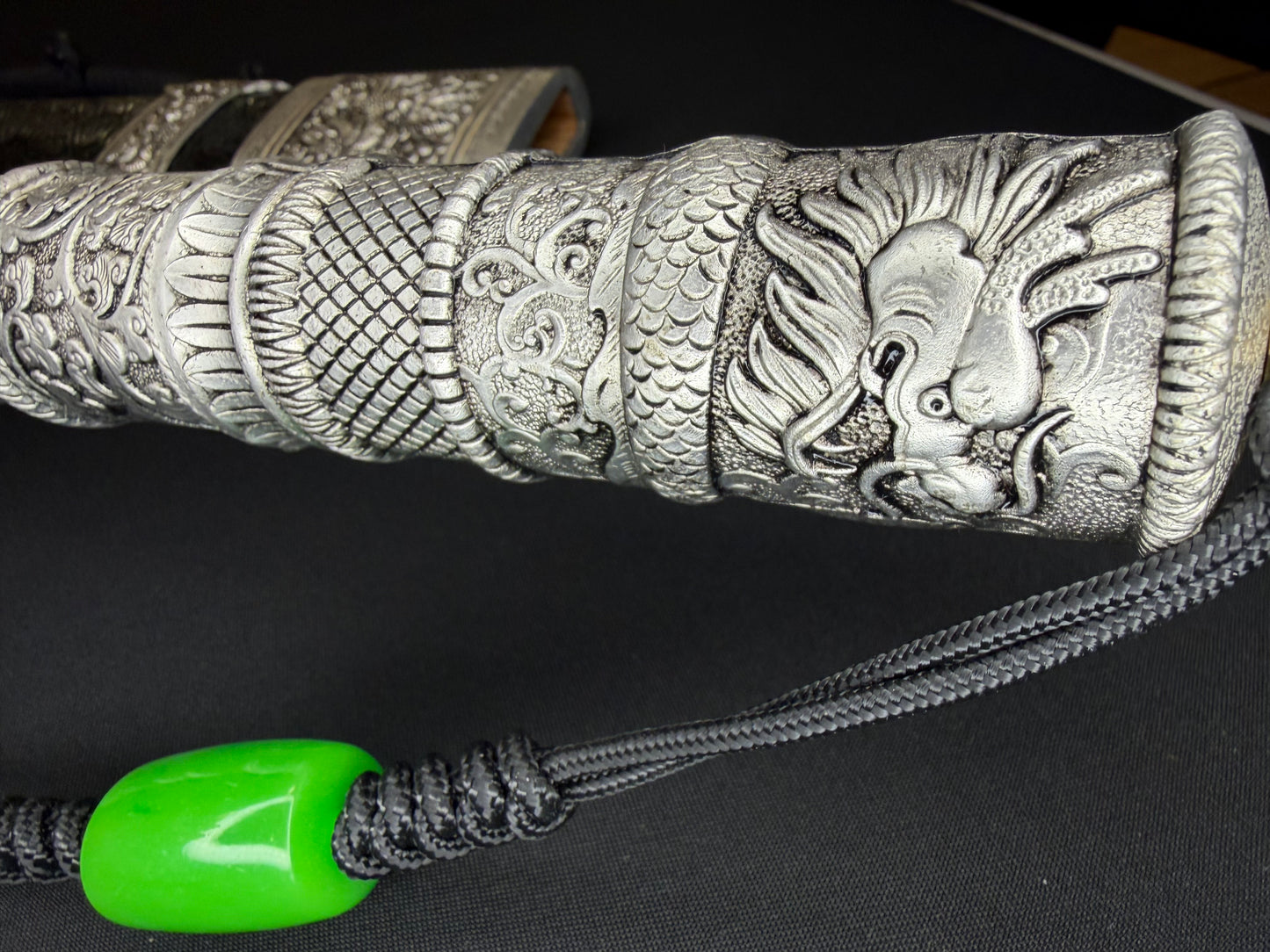 Phoenix Armory Long Kangxi Dao - Silver Sentinel 65Mn