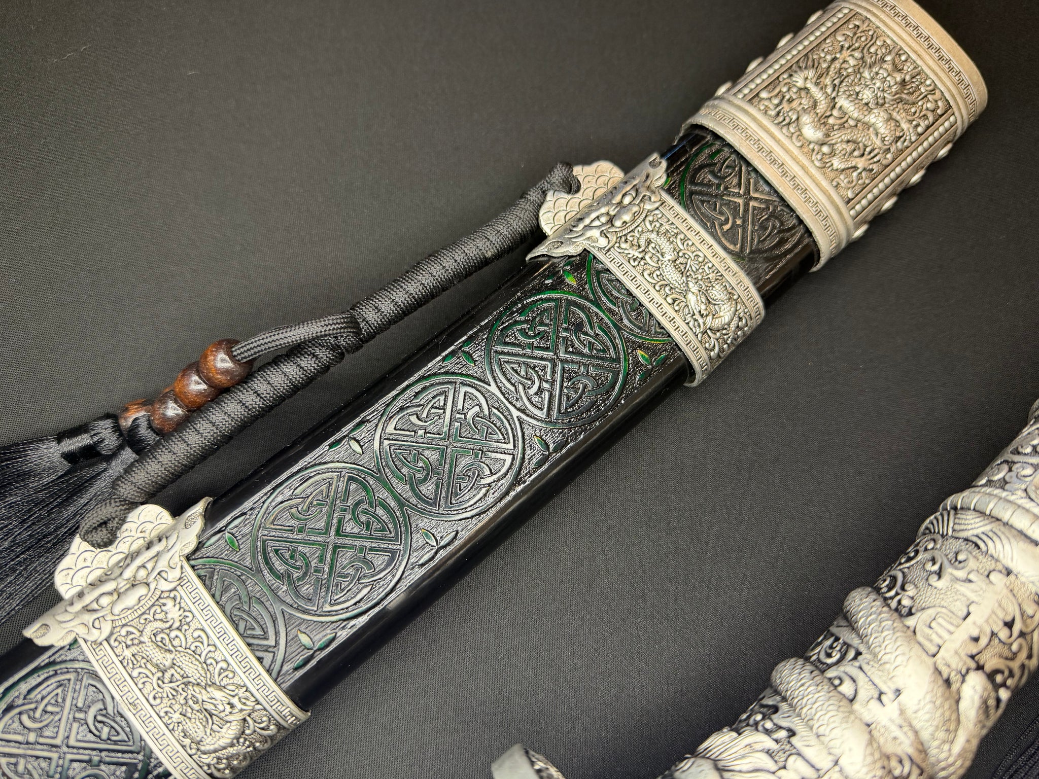 Phoenix Armory Long Kangxi Dao - Silver Sentinel 65Mn