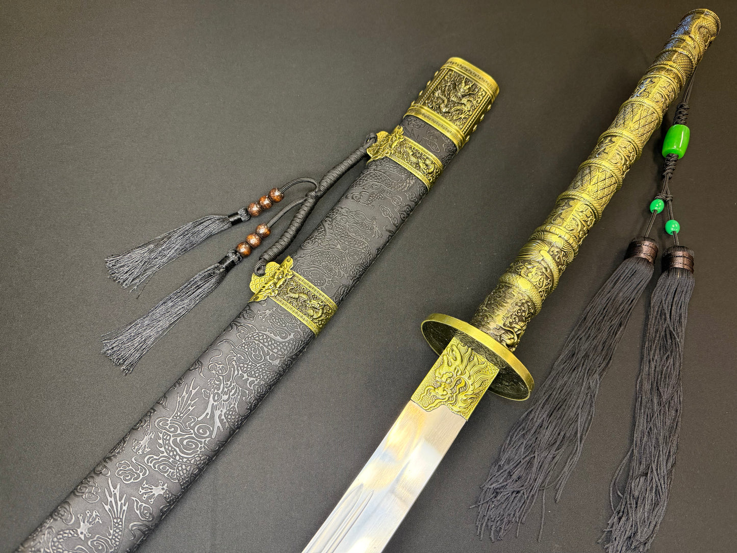 Phoenix Armory Long Kangxi Dao - Night Dragon 65Mn